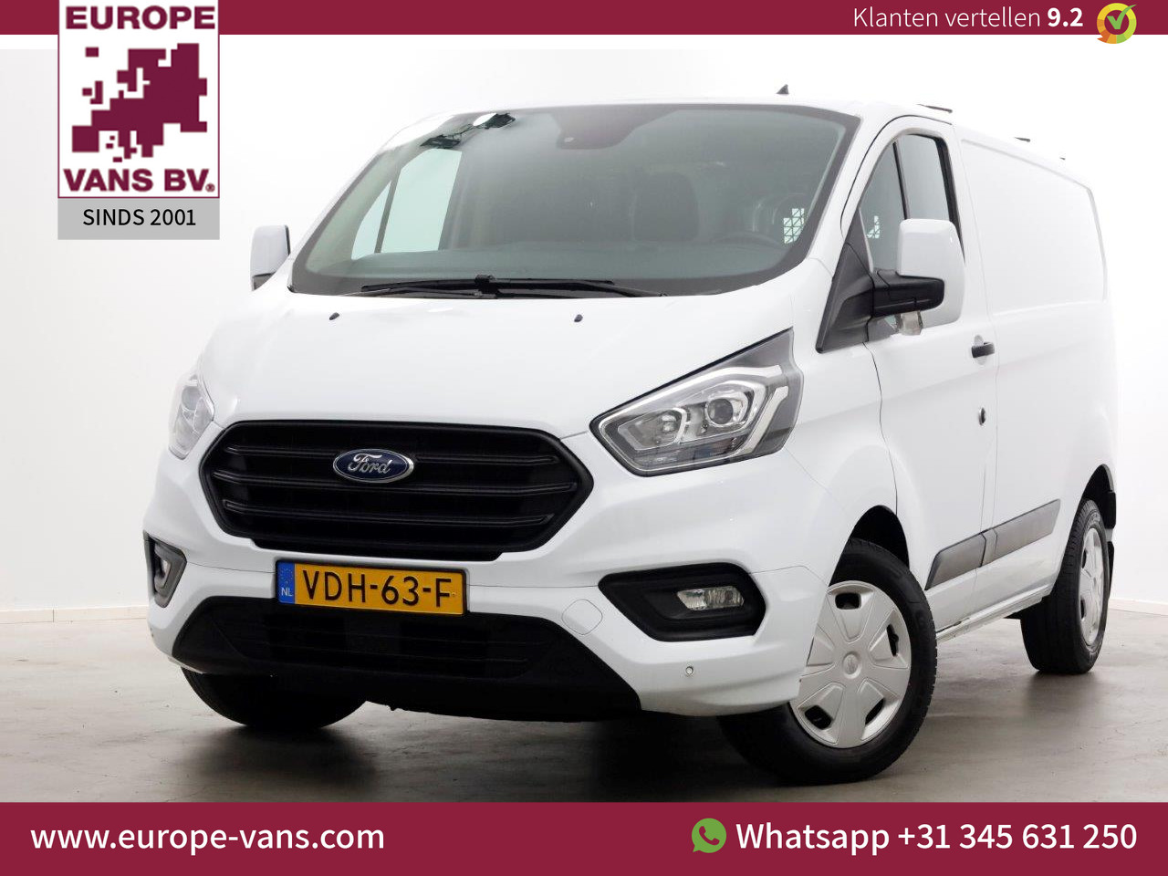 Ford Transit Custom 2.0 TDCI 130pk L1H1 Automaat Trend Airco 01-2020