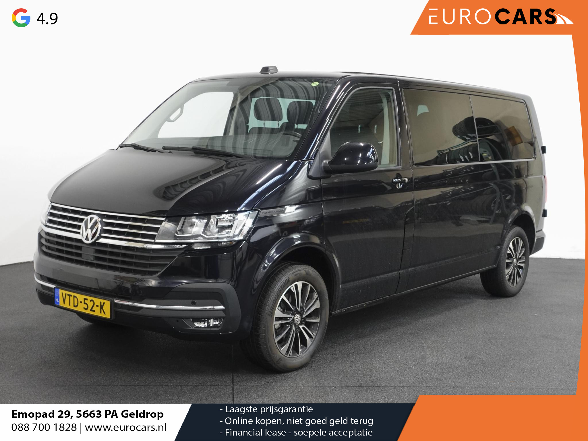 Volkswagen Transporter 2.0 TDI L2H1 Dubbele Cabine Highline Automaat