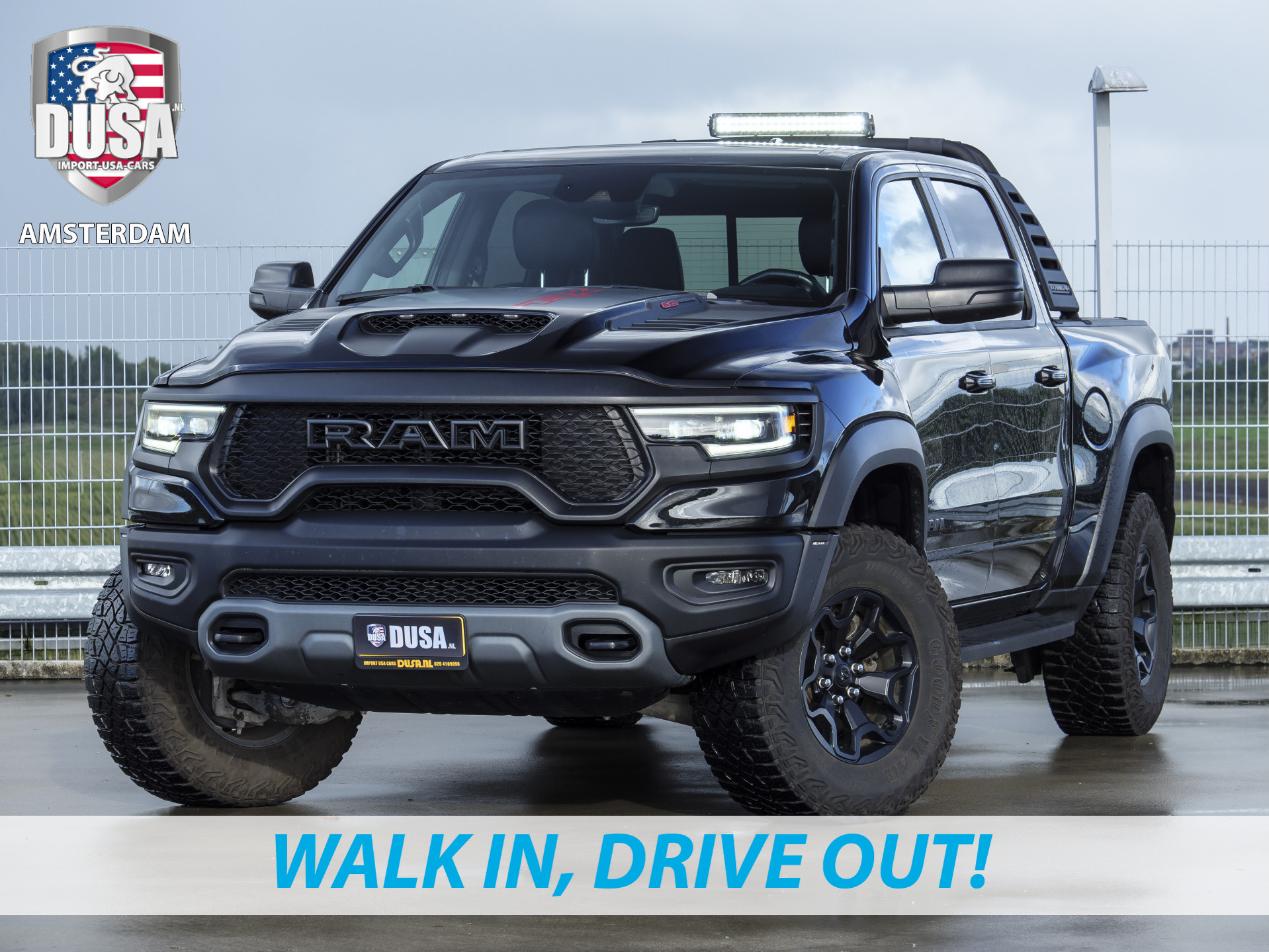 Dodge Ram 1500 TRX | 6.2 Supercharged V8 | 4x4 | Crew Cab | Supercharged V8 | 702pk  | RAMBAR | LED NIEUW BINNEN!