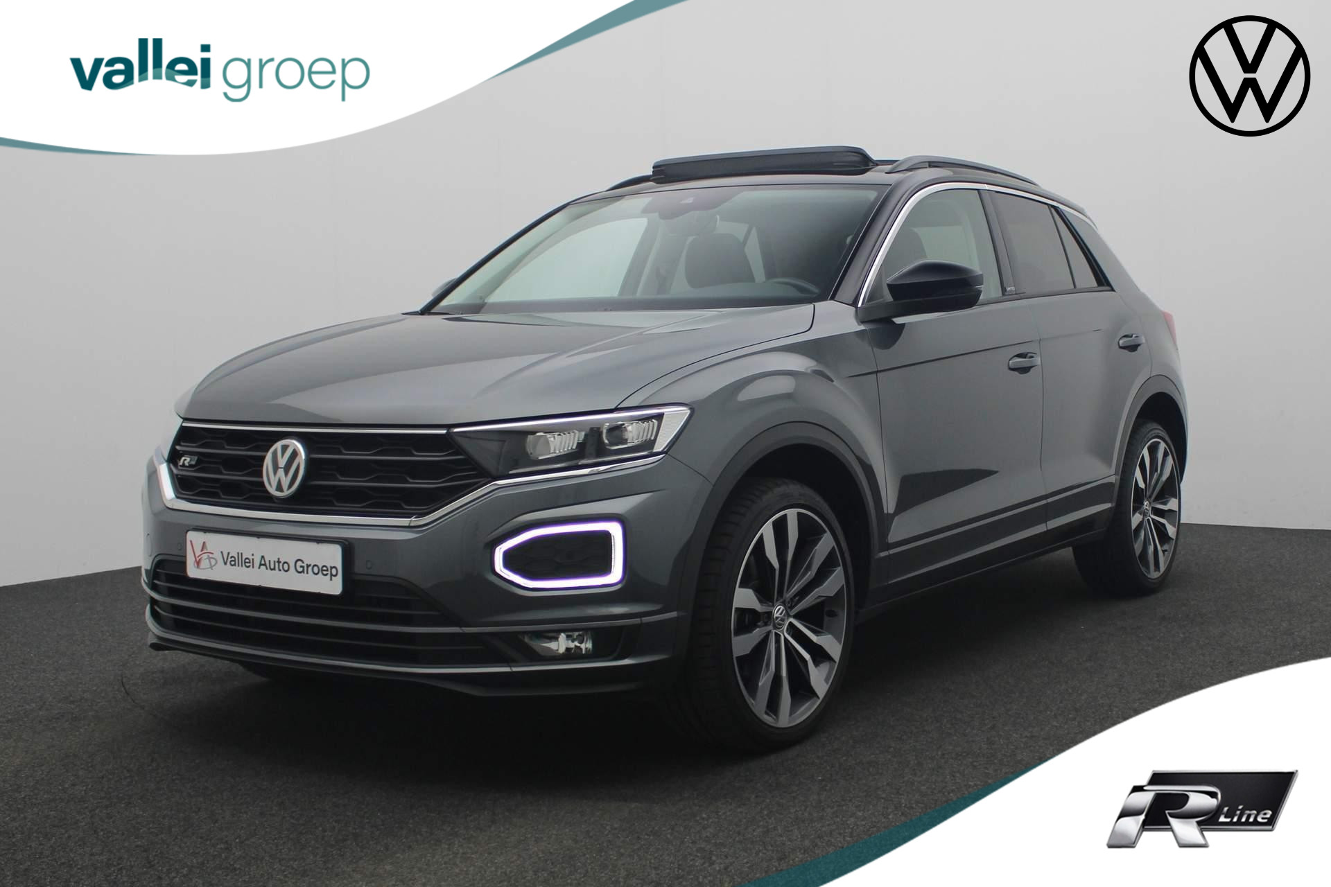 Volkswagen T-Roc 1.5 TSI 150PK DSG Sport Business R / R-Line | Pano | Trekhaak | Beats Audio | Stoelverwarming | Camera | Navi | Keyless | Virtual Cockpit | Apple Carplay / Android Auto