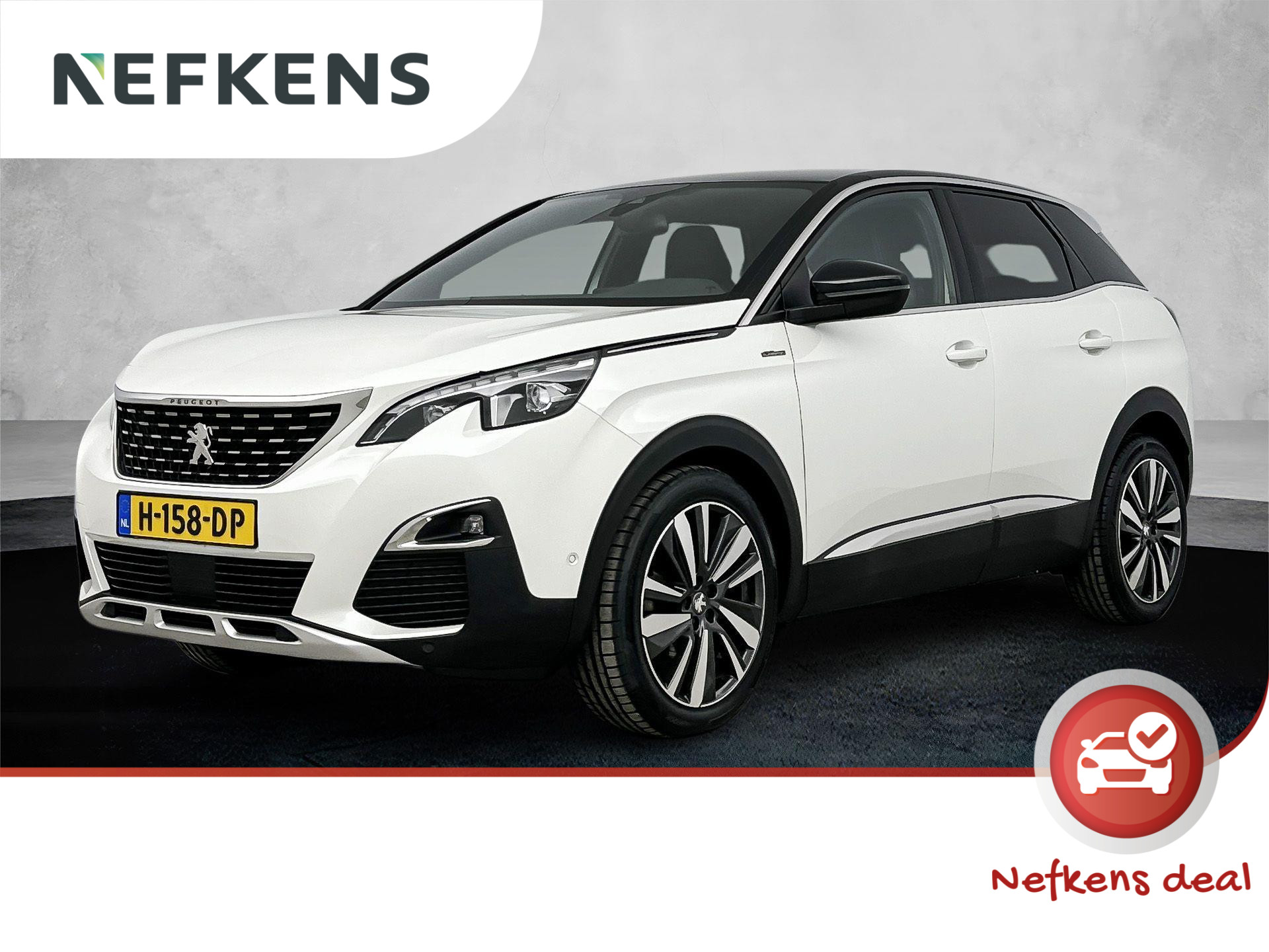 Peugeot 3008 SUV 1.2 130PK GT Line (1ste eig./Climate/Camera/T.Haak/TwoTone/Halfleer/AppleCarPlay/FULL LED)