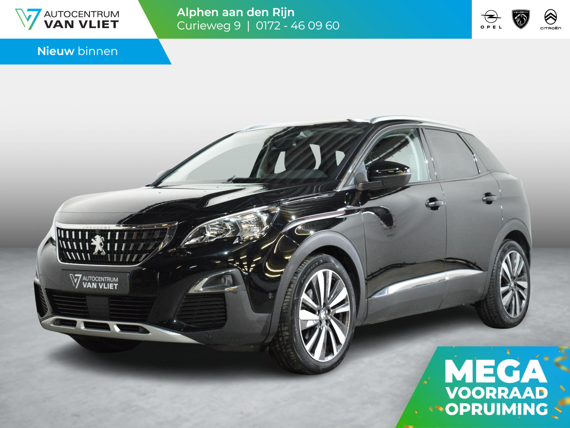 Peugeot 3008 1.6 e-THP Blue Lease Premium AUTOMAAT | NAVIGATIE | CARPLAY | ACHTERUITRIJCAMERA MET SENSOREN | E.C.C. | 115.876km