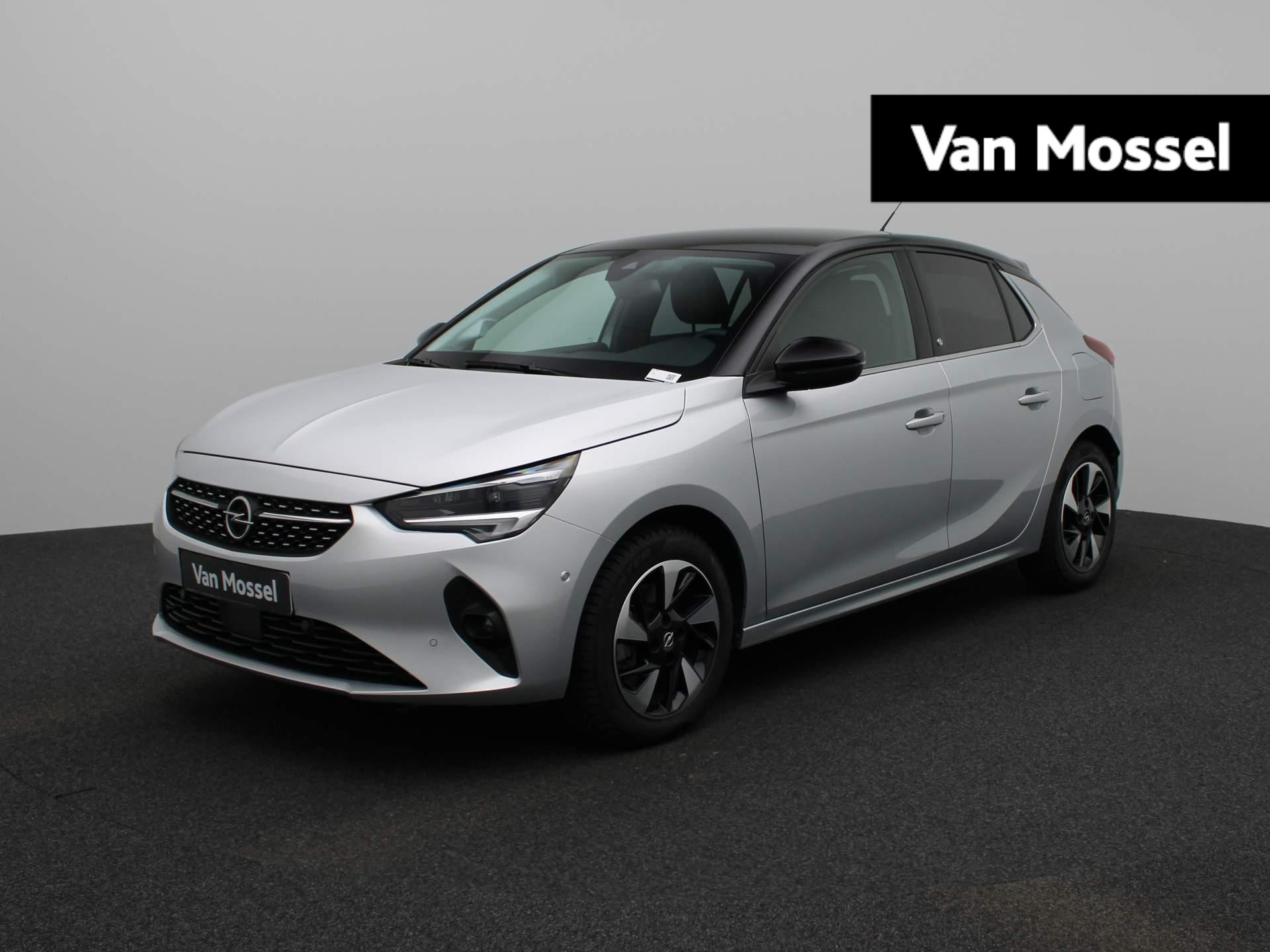 Opel Corsa-e Elegance 50 kWh | Warmtepomp | Apple-Android Play | Navi | Cruise | PDC V+A | Camera | Keyless | LED | Virtual Cockpit | Parkeer pakket | Two-Tone |