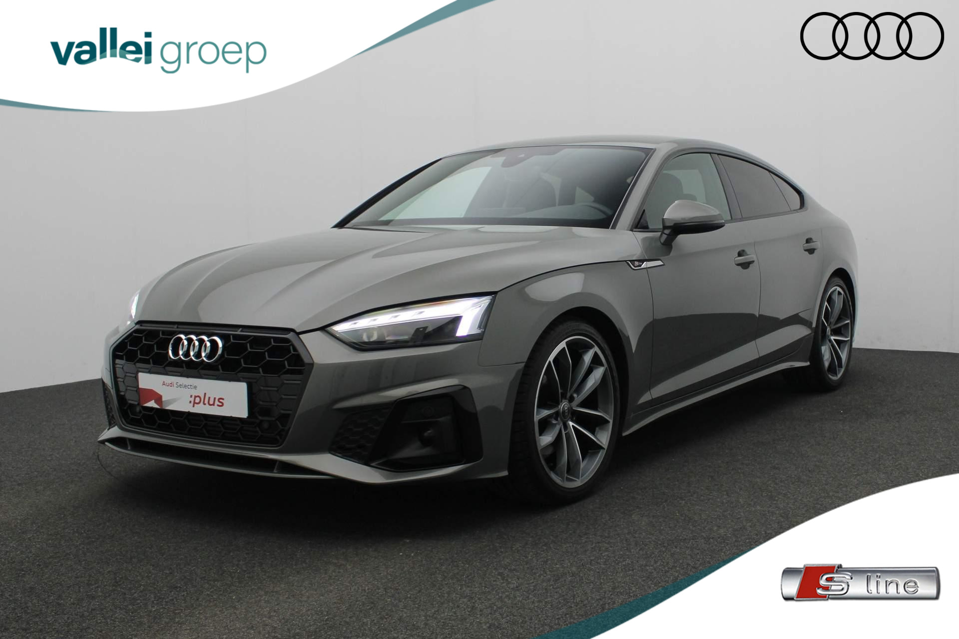 Audi A5 Sportback 35 TFSI 150PK S-tronic S edition Competition / S-Line | Matrix LED | Camera | Stoelverwarming | Navi | Afgevlakt sportstuur