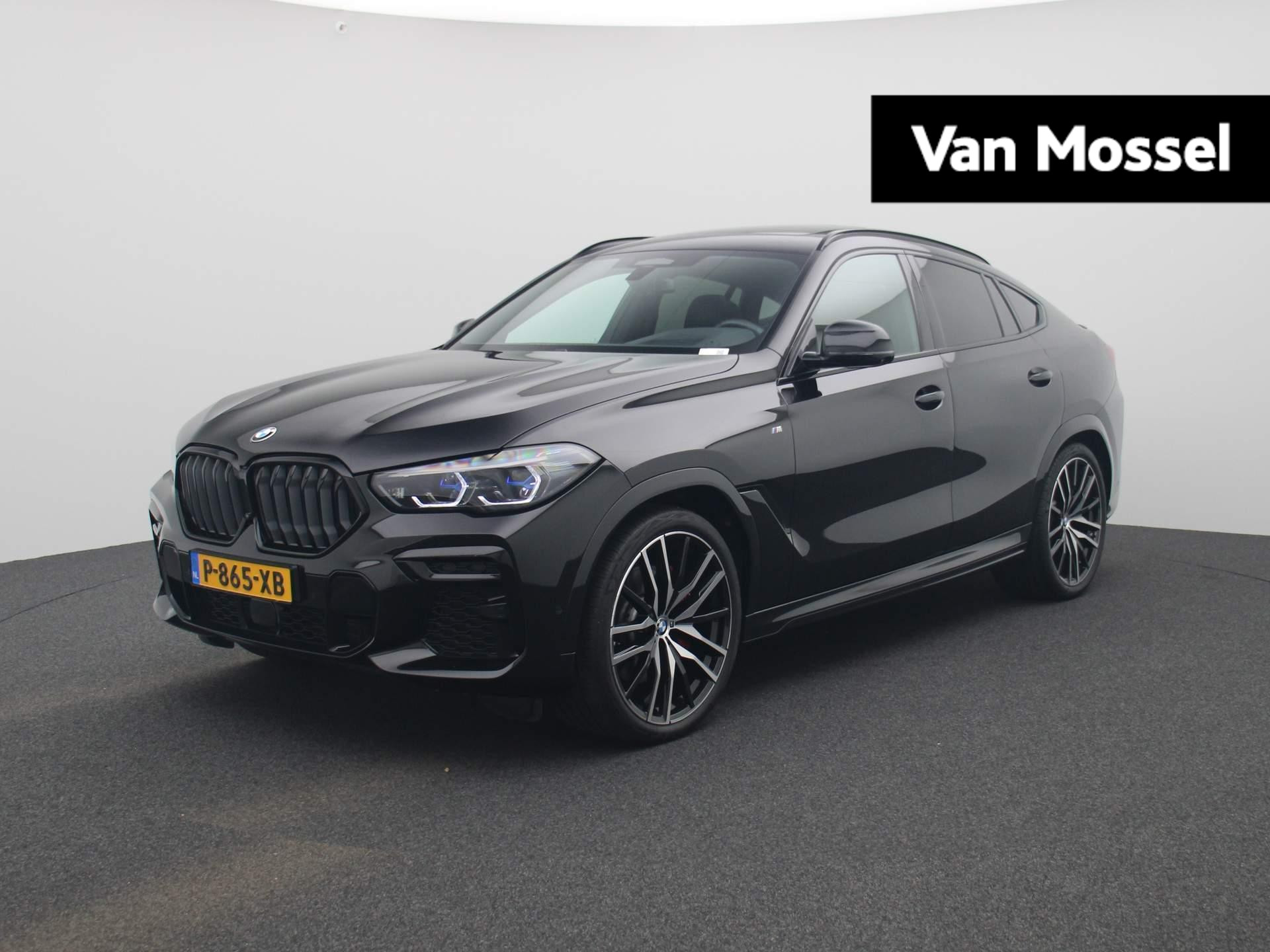 BMW X6 xDrive40i High Executive | M-PAKKET | PANORAMA-SCHUIFDAK | LASER KOPLAMPEN | HEAD UP DISPLAY | SOFTCLOSE | STOELVERWARMING V+A| STOELVENTILATIE | 360-CAMERA | ELEKTRISCHE VOORSTOELEN MET GEHEUGEN | STUURWIEL VERWARMD | BEKERHOUDERS GEKOELD EN VERWARMD |  22 INCH | WEGKLAPBARE TREKHAAK |