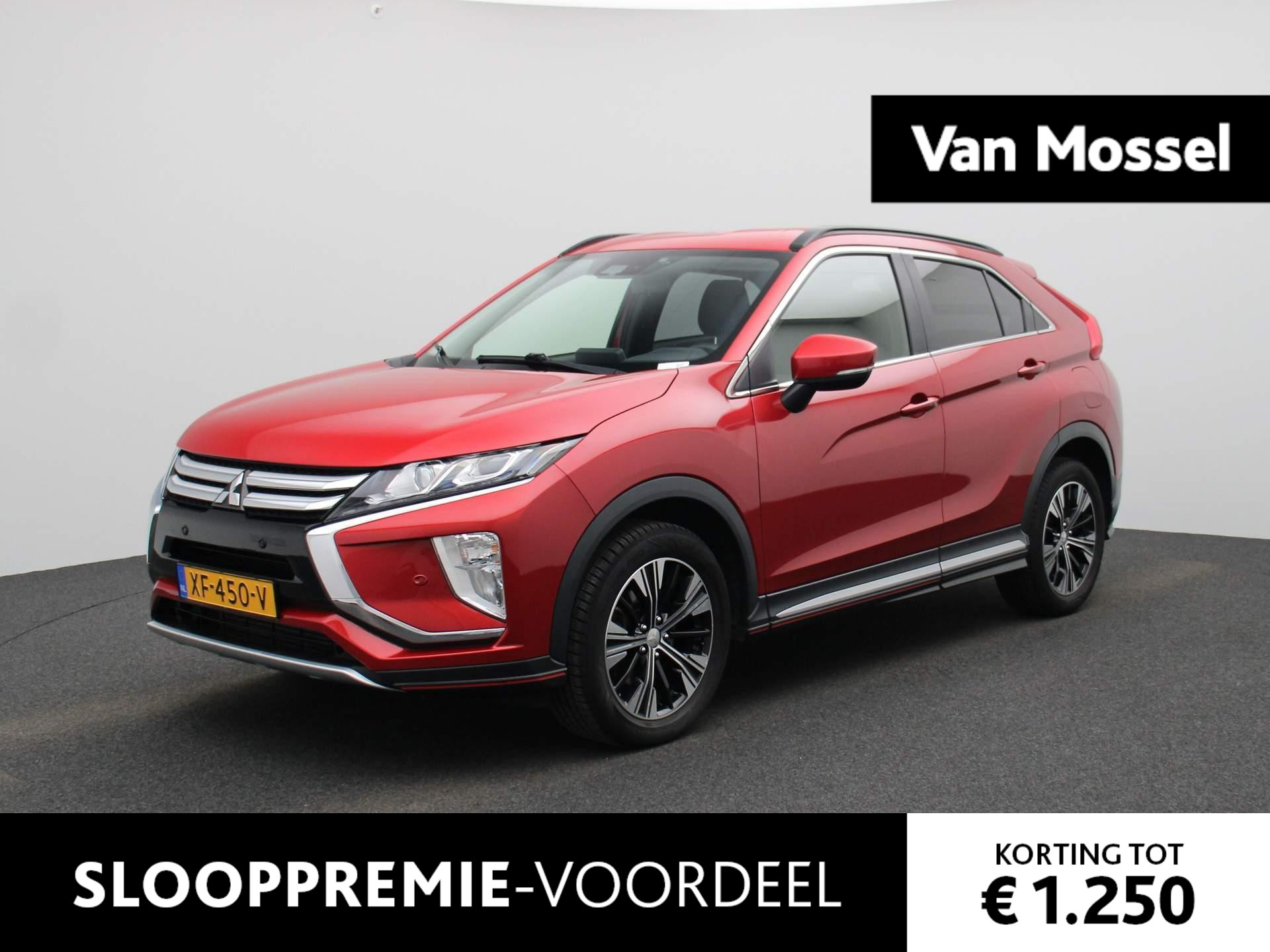 Mitsubishi Eclipse Cross 1.5 DI-T Intense S | AUTOMAAT | LEDER | STOELVERWARMING | HEAD UP DISPLAY | CLIMATE CONTROL | ACHTERUITRIJCAMERA | APPLE CARPLAY / ANDROID AUTO |