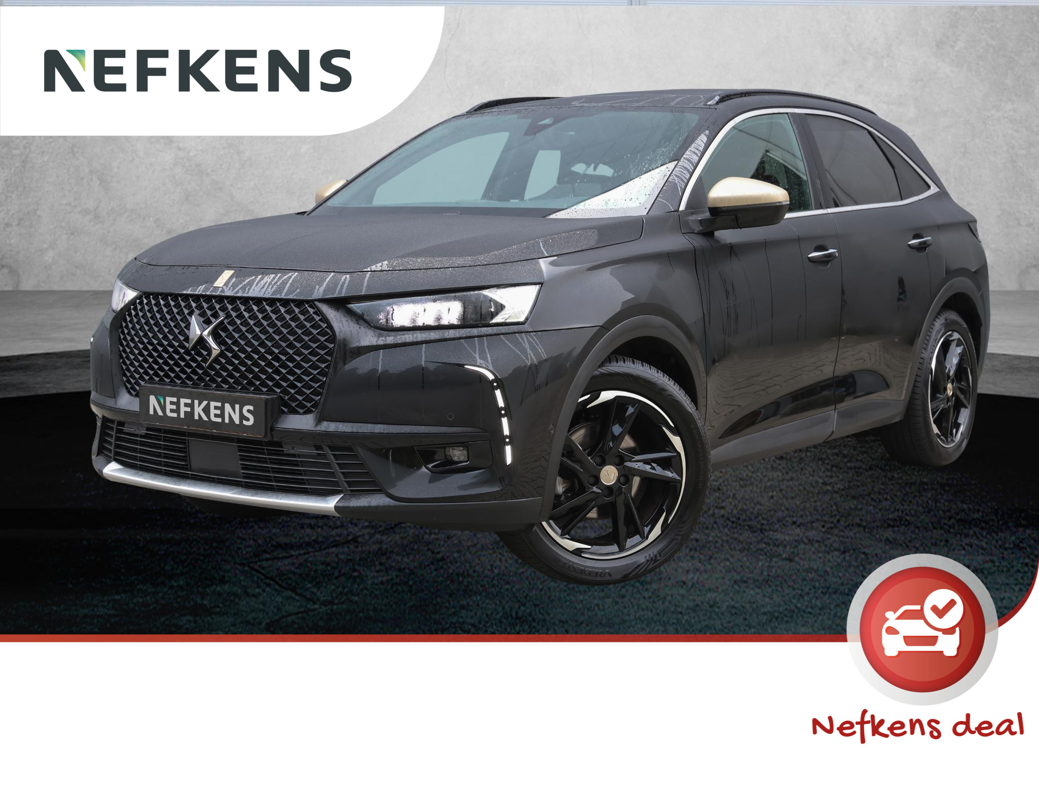 DS DS 7 Crossback 180pk P.T. Performance Line+ (FULL OPTION/1ste eig./Glazendak/T.haak/NL Auto!/UNIEK!!)