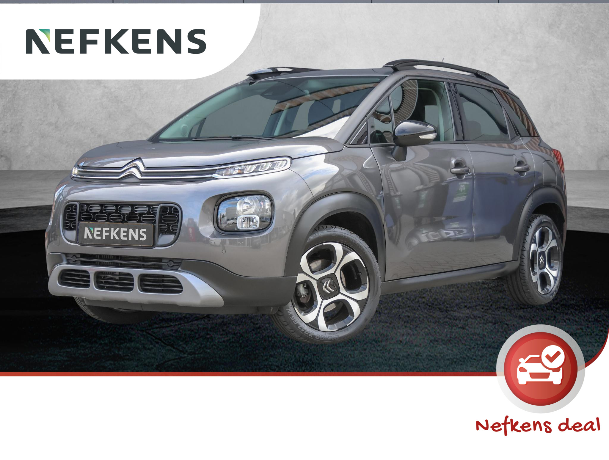 Citroën C3 Aircross 110pk P.T. Shine (Climate/Cruise/17"LMV/AppleCarPlay/P.Glass/GOED ondh.)