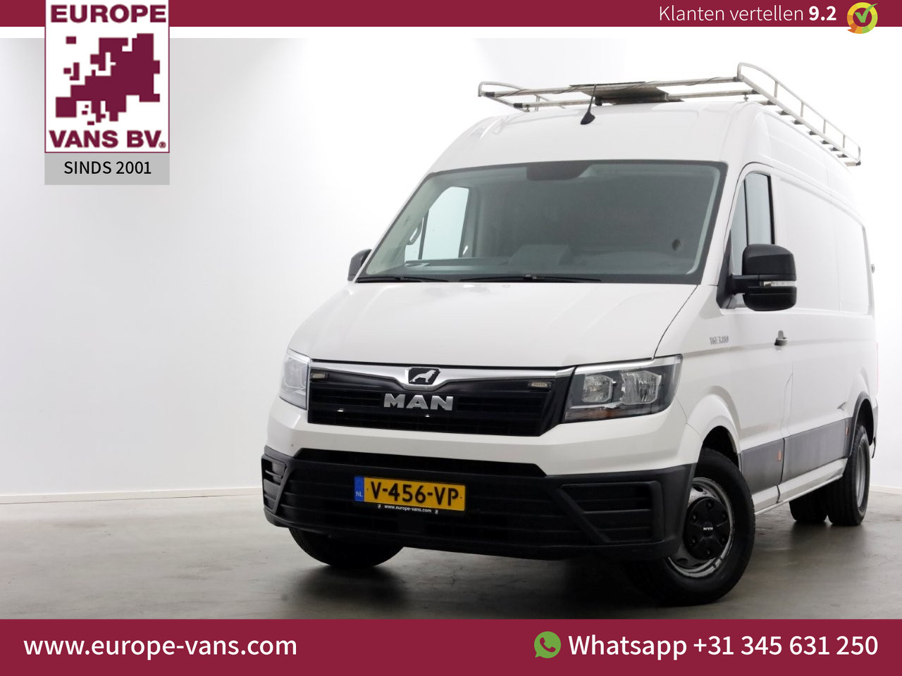 MAN TGE 5.180 2.0 177pk E6 L3H3 (L2H2) Navi/Camera Trekhaak 3500kg 01-2019