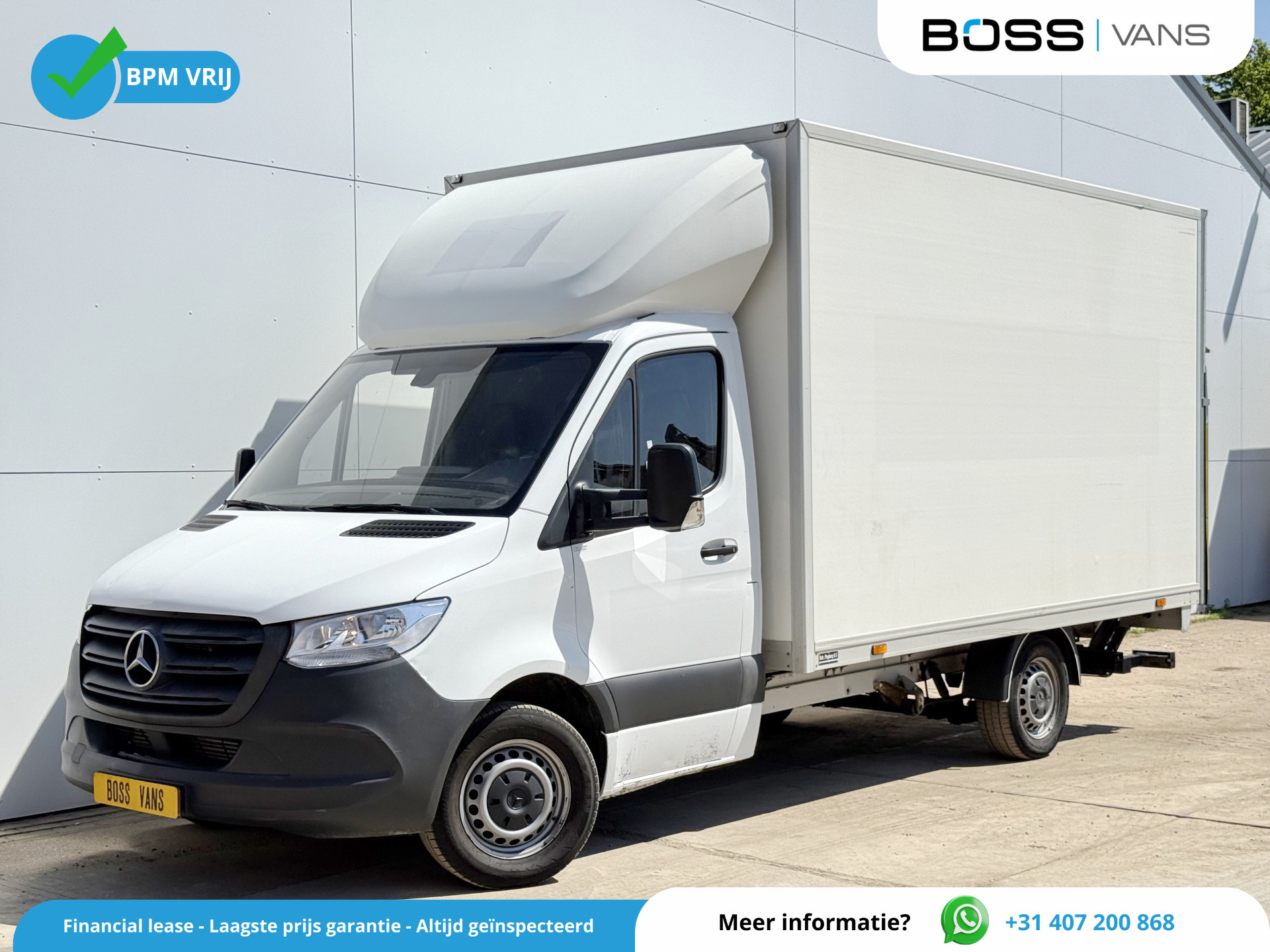 Mercedes-Benz Sprinter 314 2.2 CDI Automaat Laadklep Zijdeur Climate Control Cruise Control Camera