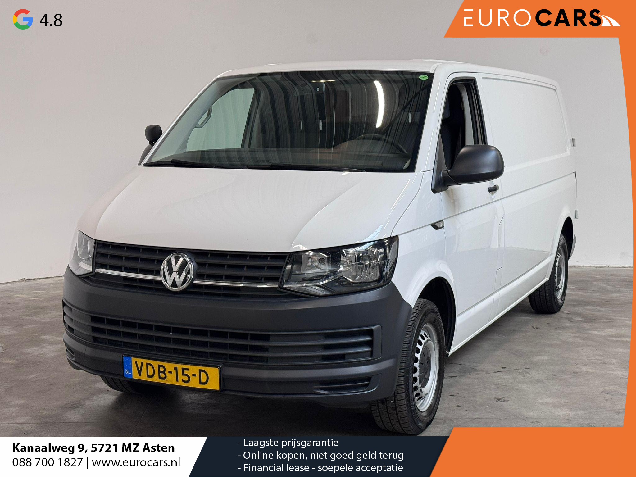 Volkswagen Transporter T6 L2H1 102pk Trendline Airco Cruise Navi Trekhaak