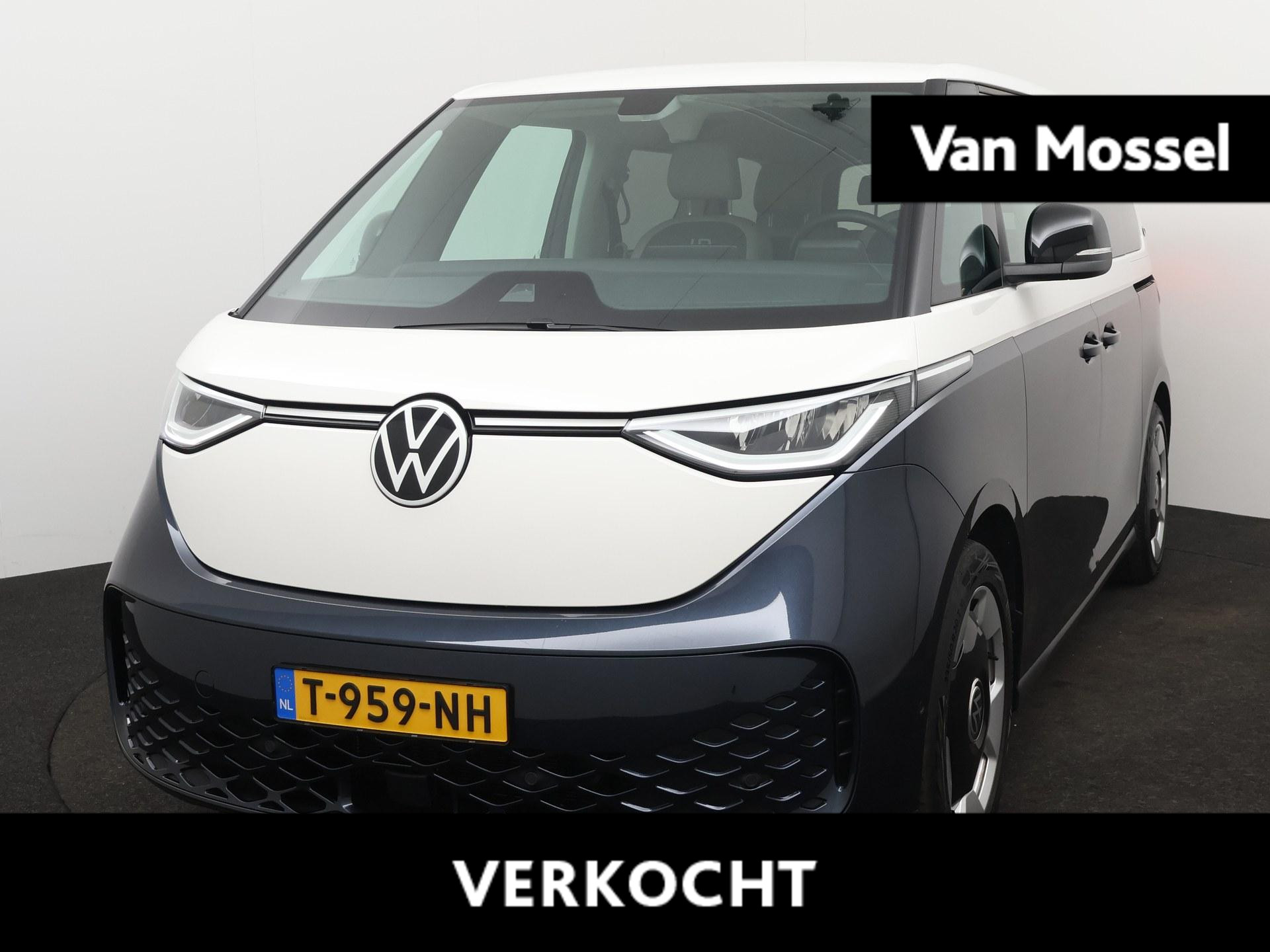 Volkswagen ID. Buzz 1st 77kWh | Automaat | Trekhaak | Stoelverwarming | Navigatie | App connect | Two-tone | Airco | 5 zitplaatsen |