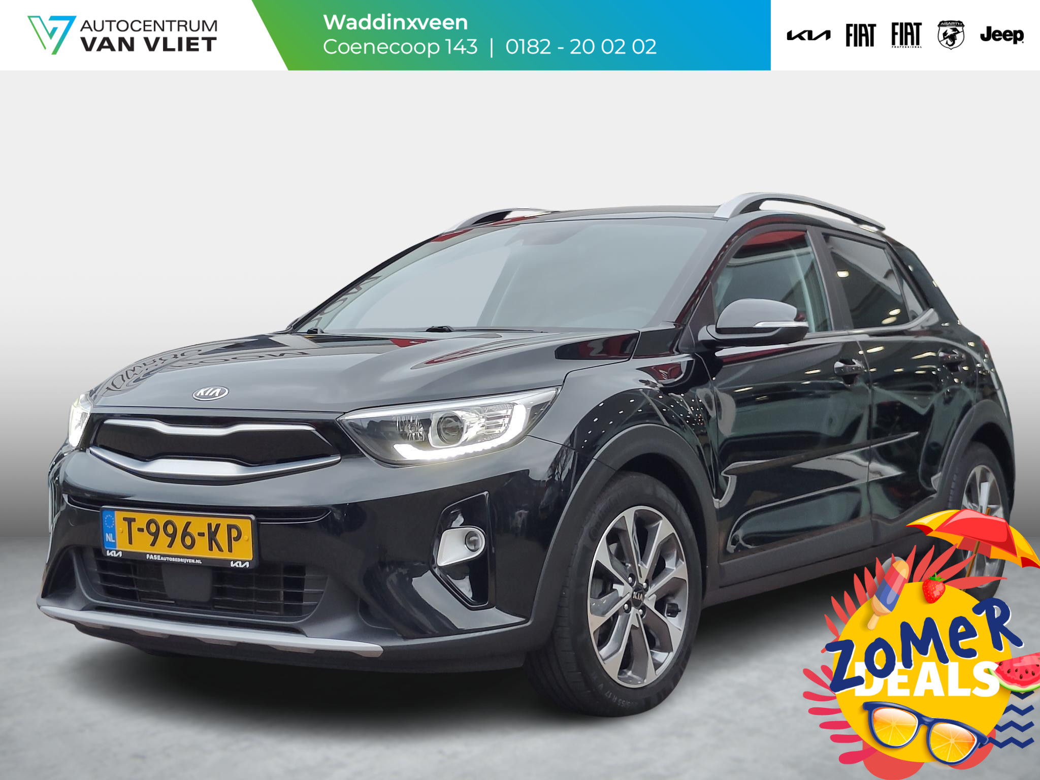 Kia Stonic 1.0 T-GDi ExecutiveLine Edition | Automaat | Carplay | Stoel/stuur verwarming | 17''LM | Clima | Cruise | Privacy Glass |