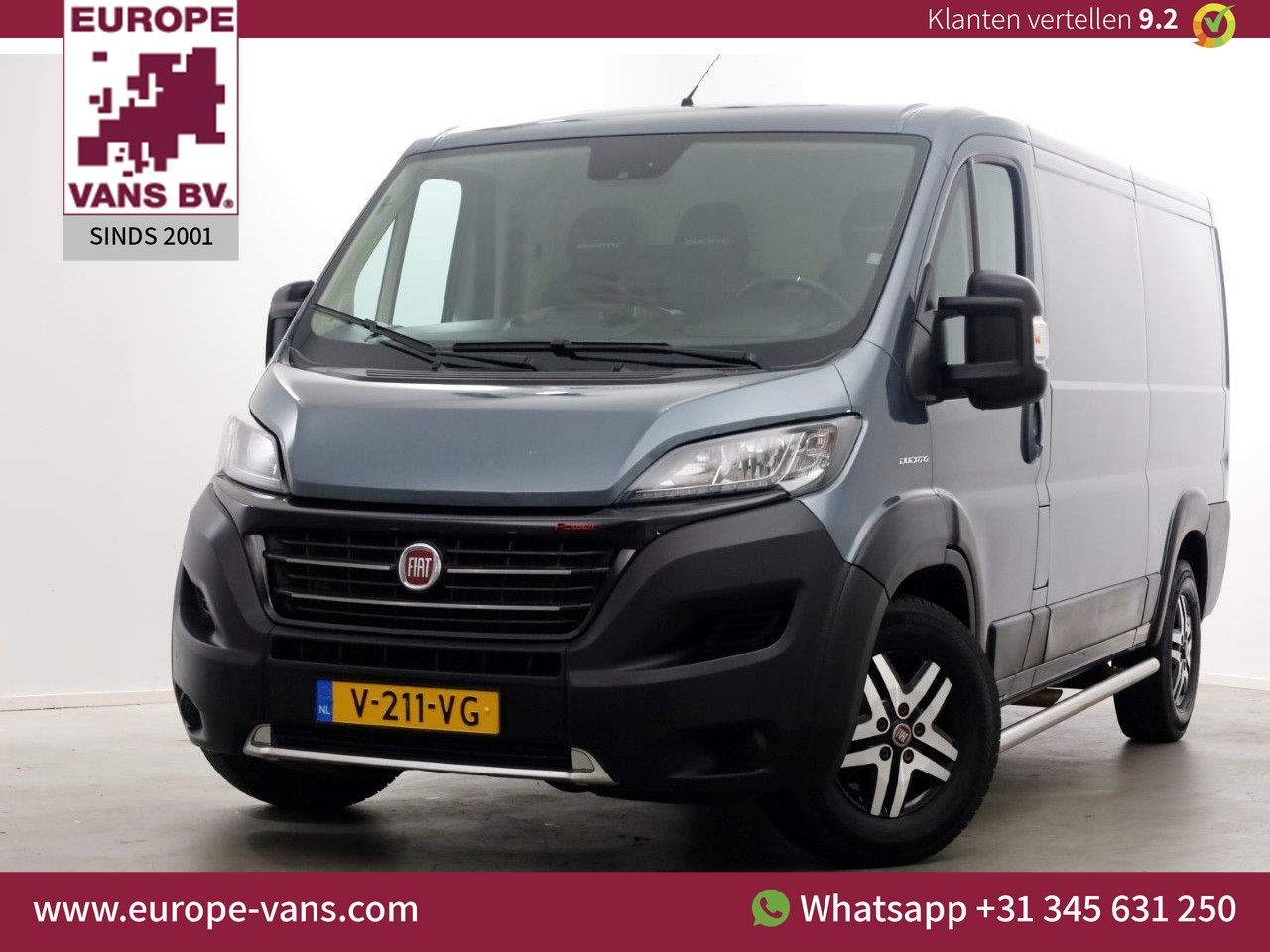 Fiat Ducato 35 2.3 MultiJet 177pk E6 Automaat L2H1 Navi/Camera Trekhaak 3000kg 01-2019