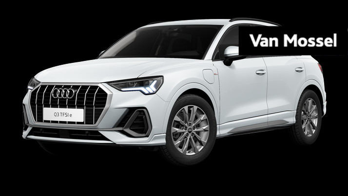Audi Q3 45 TFSI e S edition 245 PK | Automaat | Virtual cockpit | Stoelverwarming | Trekhaak | Adaptive Cruise control | Getint glas | Lichtmetalen velgen |
