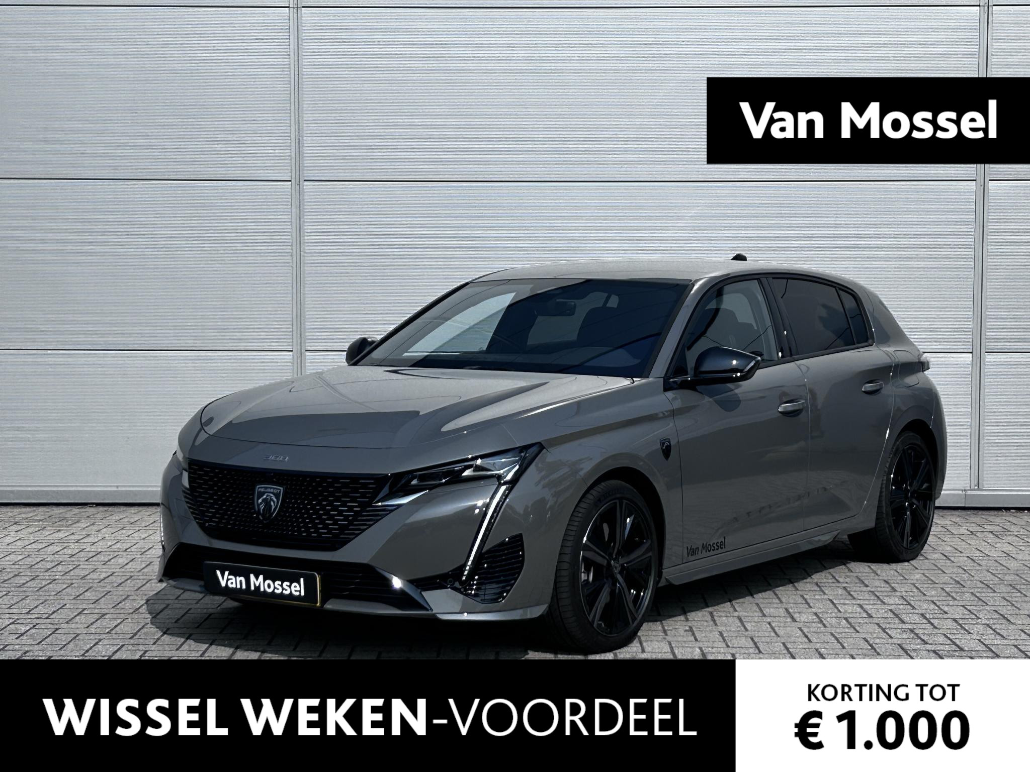 Peugeot 308 1.6 Plug-in Hybrid 225 GT | 360 Camera | Stoel Verwarming | Led Verlichting | Sport Stoelen | Dodehoek Assistent |