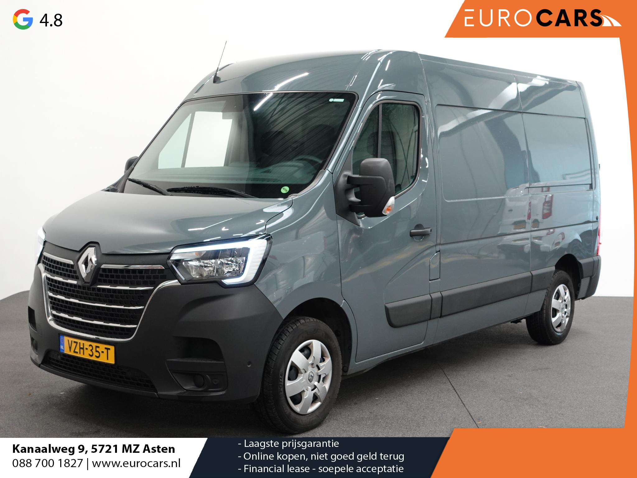 Renault Master T33 2.3 dCi 135PK L2H2 Work Edition Airco Cruise Control Camera Navi Parkeersensoren Trekhaak