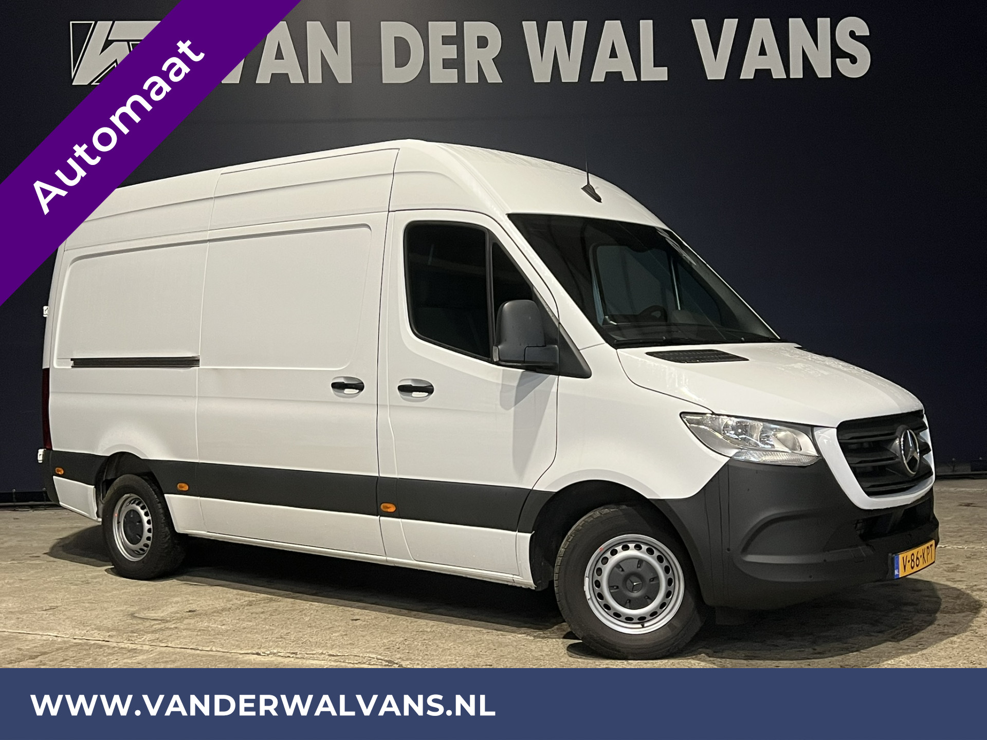 Mercedes-Benz Sprinter 317 CDI 170pk 9G-Tronic Automaat **BPM VRIJ voor de Ondernemer** L2H2 Fabrieksgarantie Euro6 Airco | Camera | Navigatie | Cruisecontrol Parkeersensoren, Stoelverwarming, Bijrijdersbank