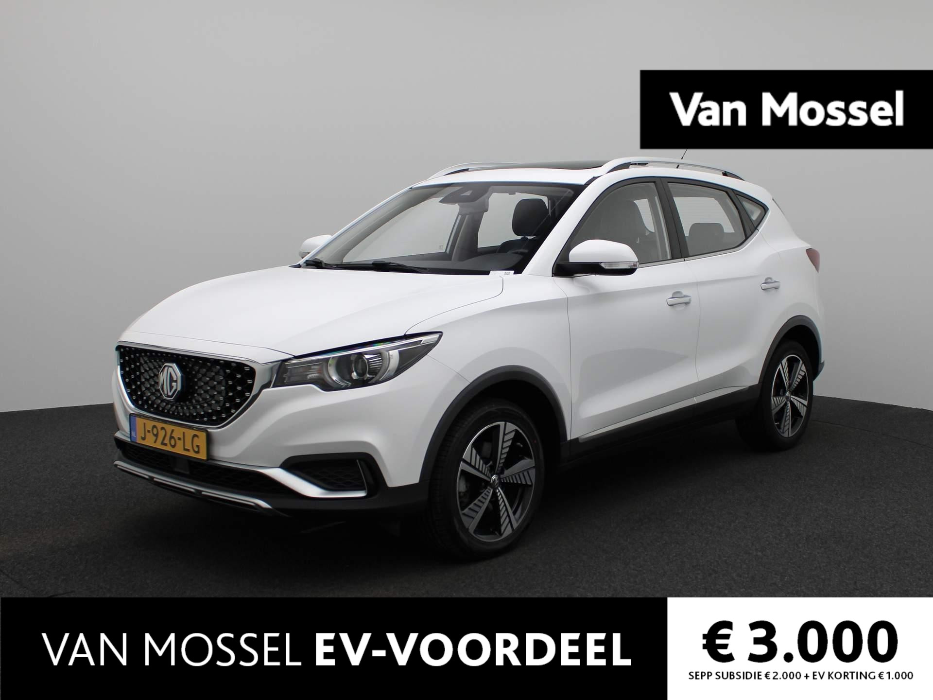 MG ZS-EV Luxury 45 kWh | Lederen Bekleding | Navigatie | Camera | Panoramadak | Stoelverwarming |