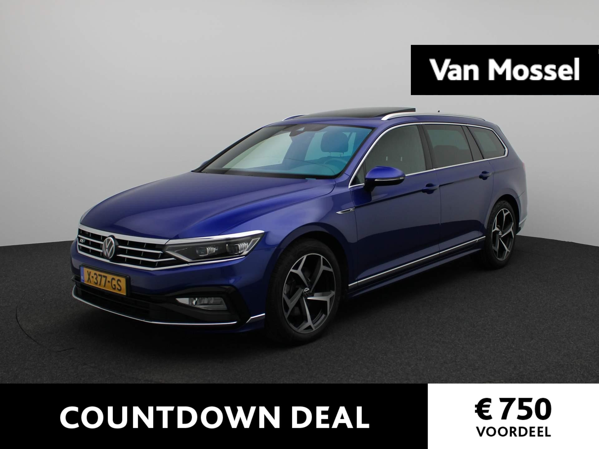 Volkswagen Passat Variant 1.5 TSI Elegance Business R | Half-Leder | Navigatie | Airco | Parkeersensoren | Camera | 18 Inch Velgen | LED | Stoelverwarming |