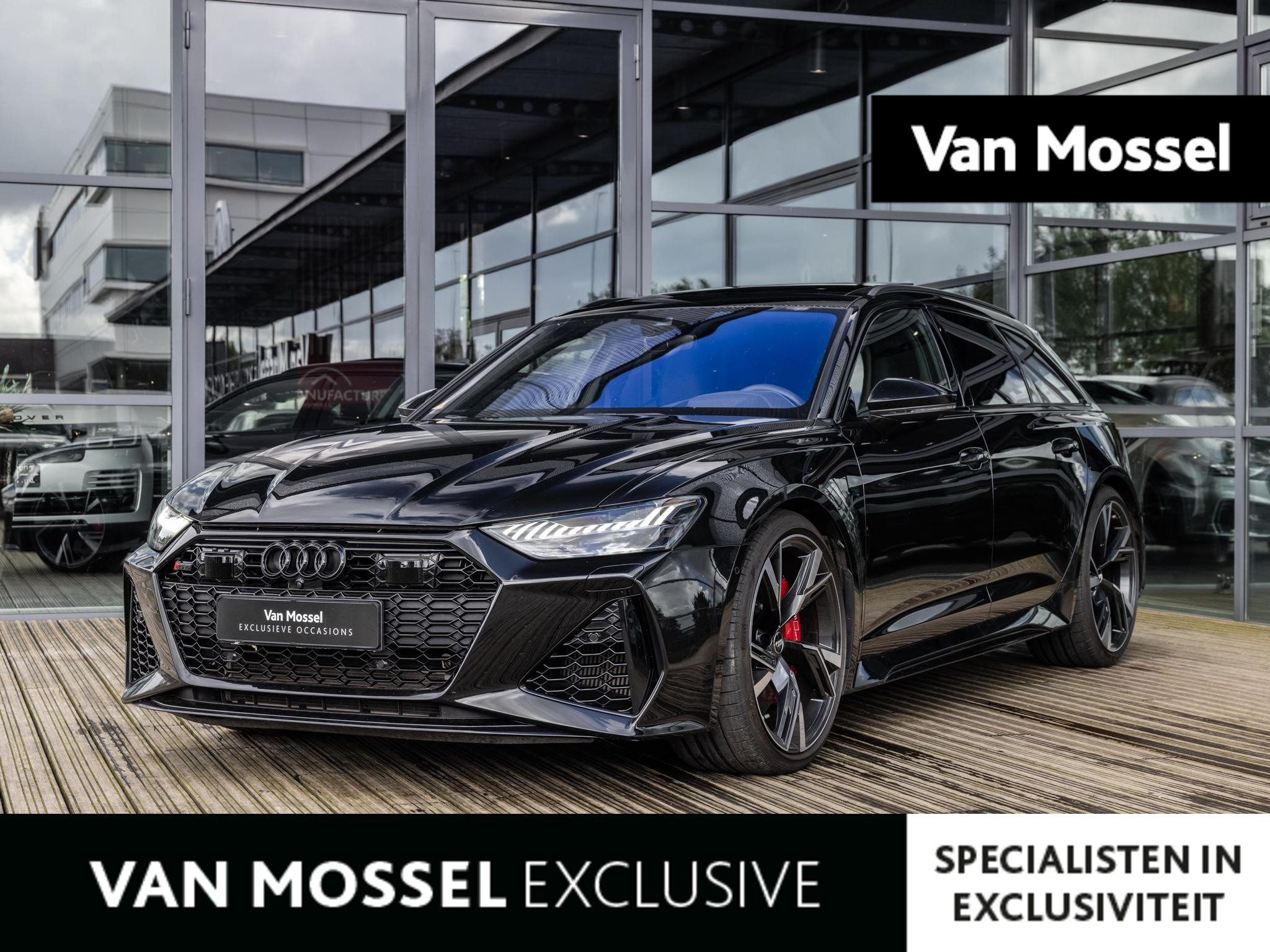 Audi RS6 A6 Avant TFSI quattro BTW | B&O SOUND | PANORAMADAK | KERAMISCHE SCHIJVEN | MATRIXLED | CARBON INTERIEUR | KEYLESS | SOFTCLOSE |