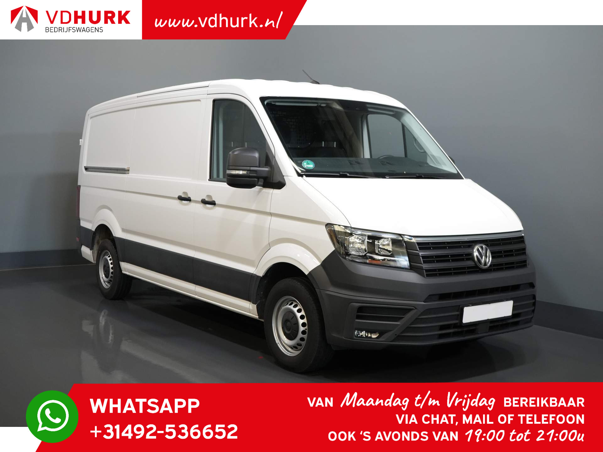 Volkswagen Crafter 35 2.0 TDI 140 pk L3H2 Netjes/ Cruise/ Airco