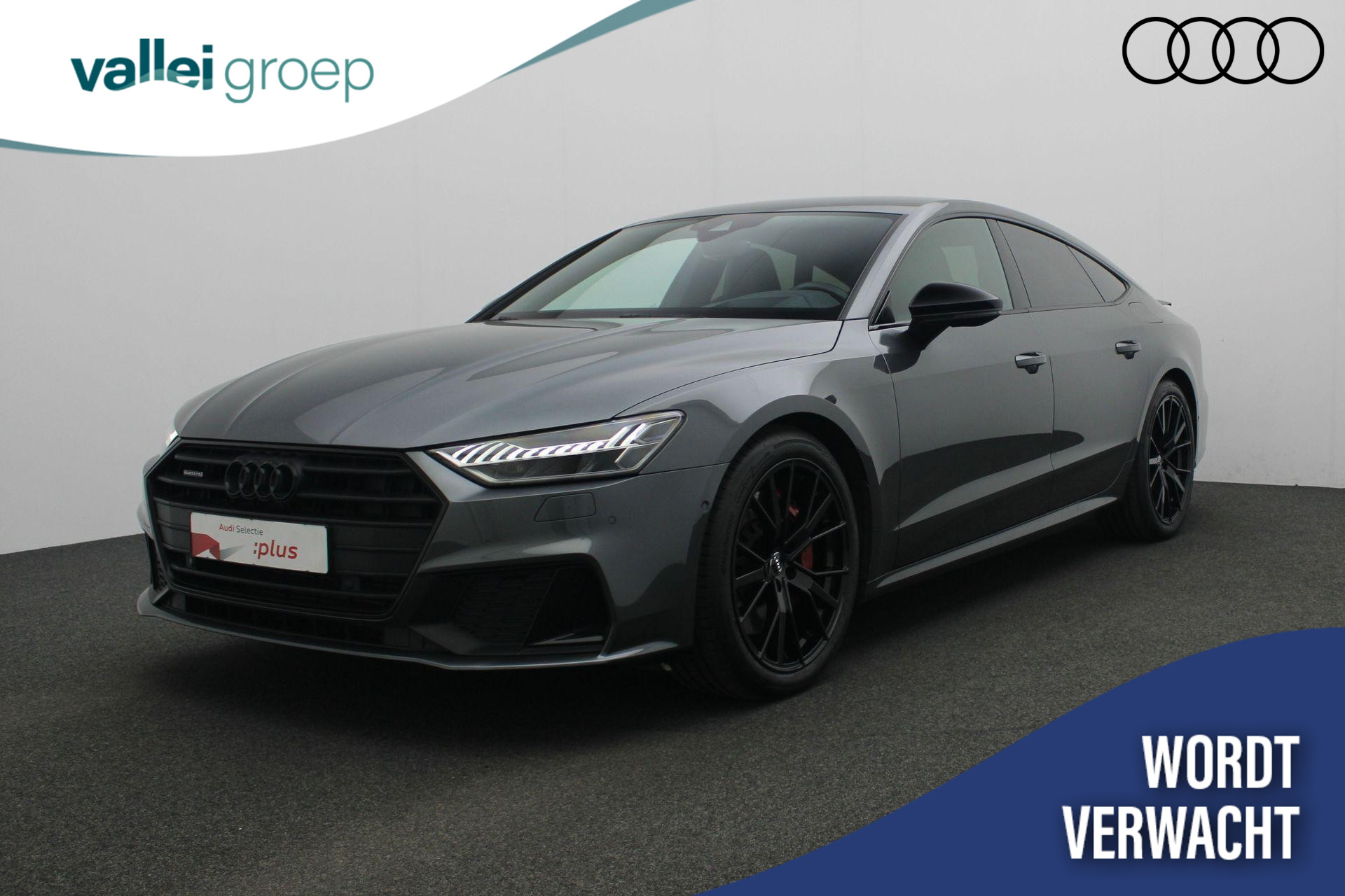 Audi A7 Sportback 55 TFSI e 367 pk S-tronic quattro Competition / S-Line | Trekhaak | Valcona leder | Sportstoelen Plus | Geheugenstoel | Head-up display | HD Matrix LED