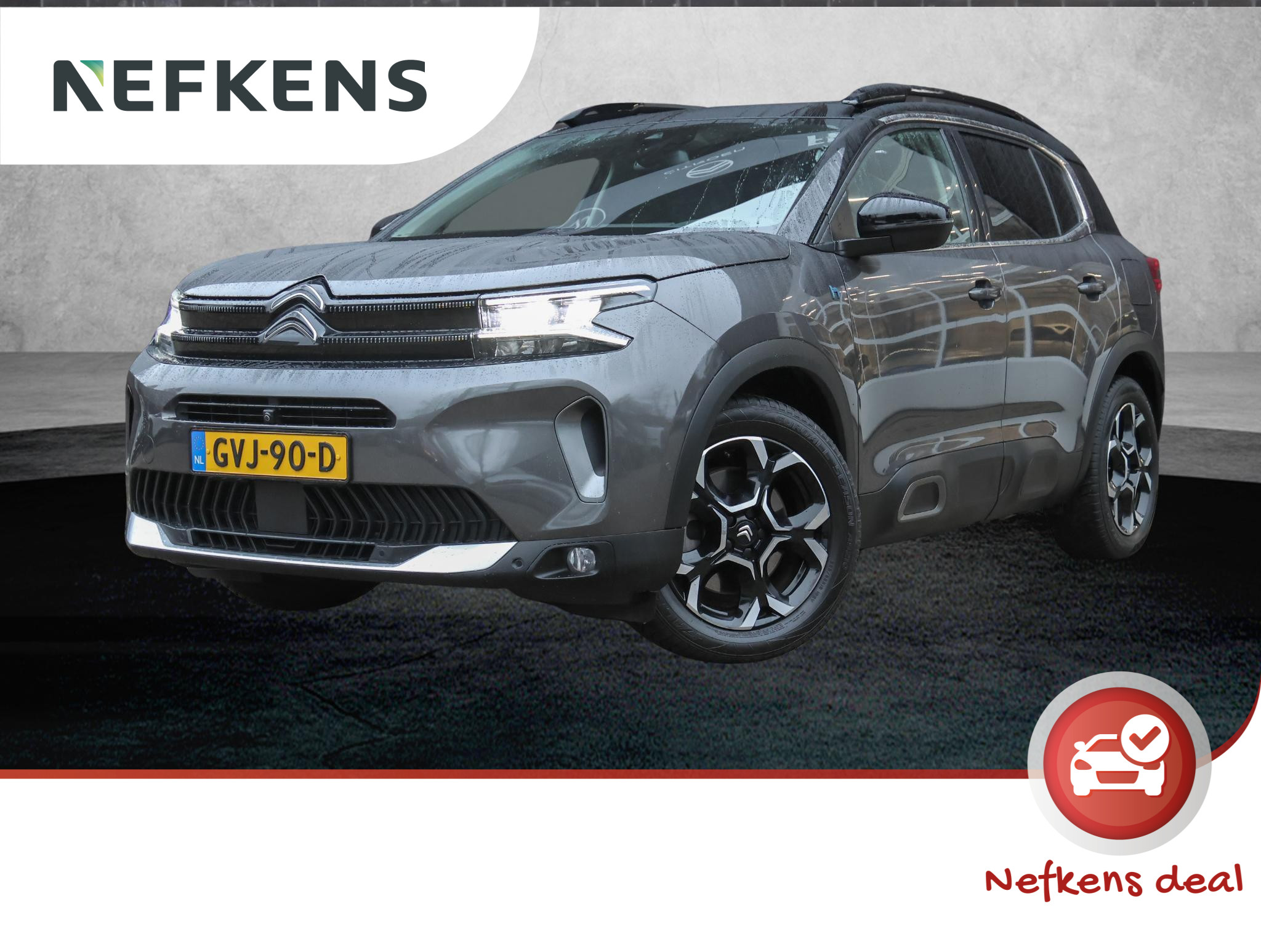 Citroën C5 Aircross SUV Shine 225pk Hybrid Citroen C5 Aircross SUV Shine 225pk | schuif-/kanteldak | stoelverwarming | 360° camera