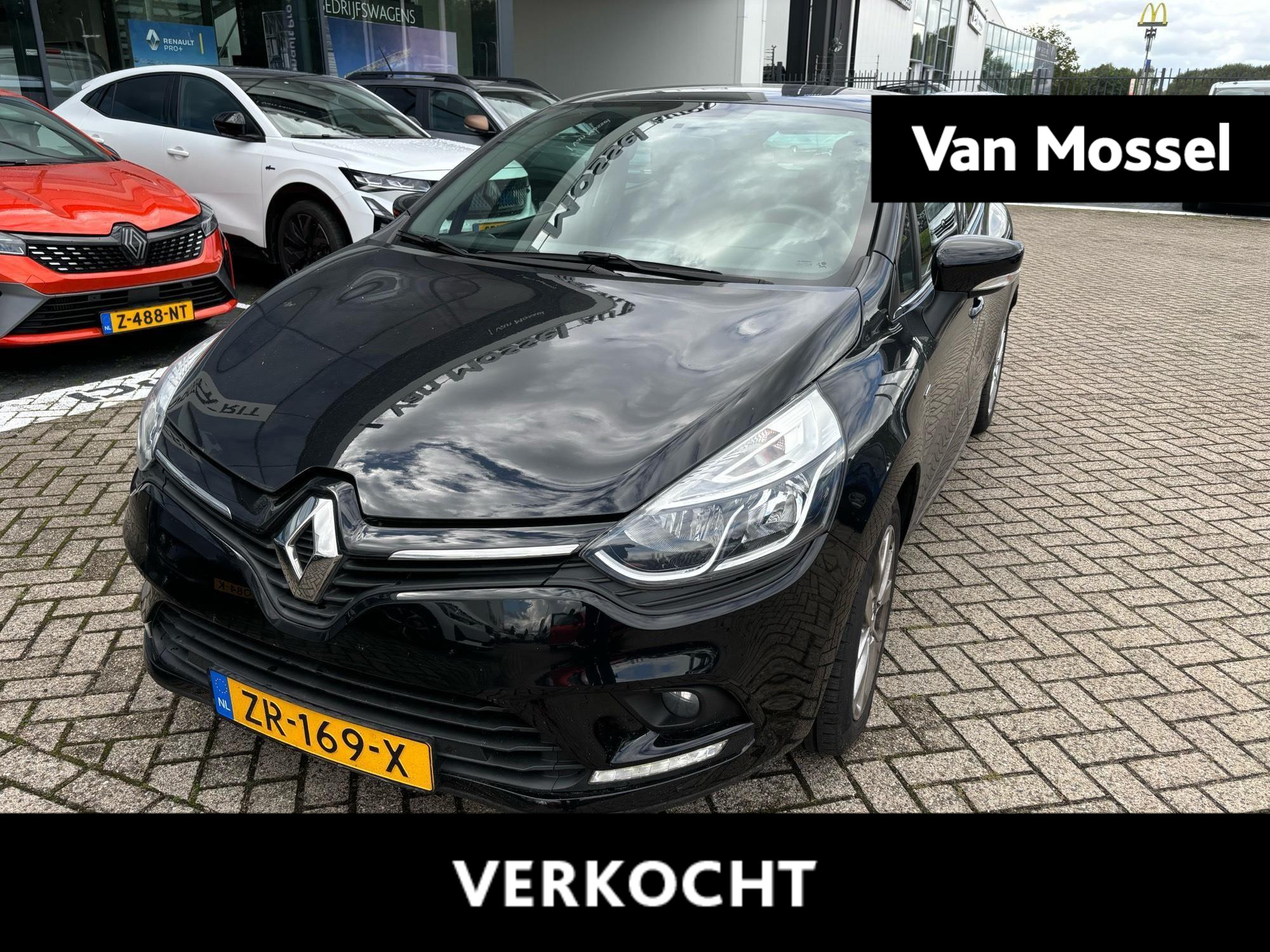 Renault Clio TCe 90 Limited | Parkeersensoren achter | Navigatie | Lichtmetalen velgen | Airco | Metaalkleur | Extra getint glas |