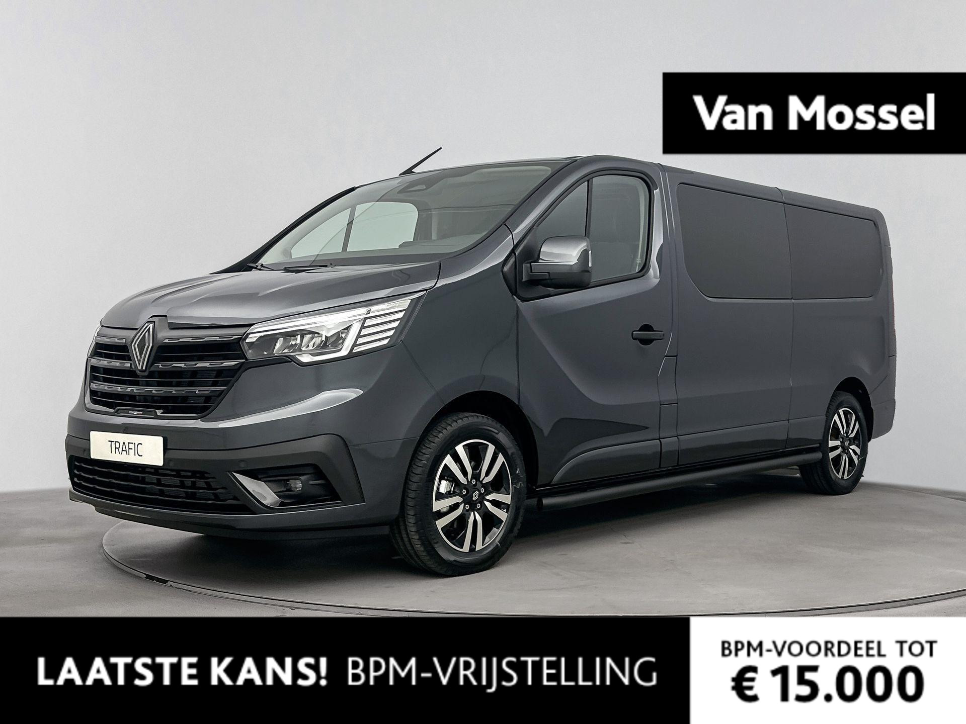 Renault Trafic 2.0 dCi 150pk EDC T30 L2H1 Extra | Anniversary pack | Direct leverbaar | dubbelcabine en gesloten bestel beschikbaar |