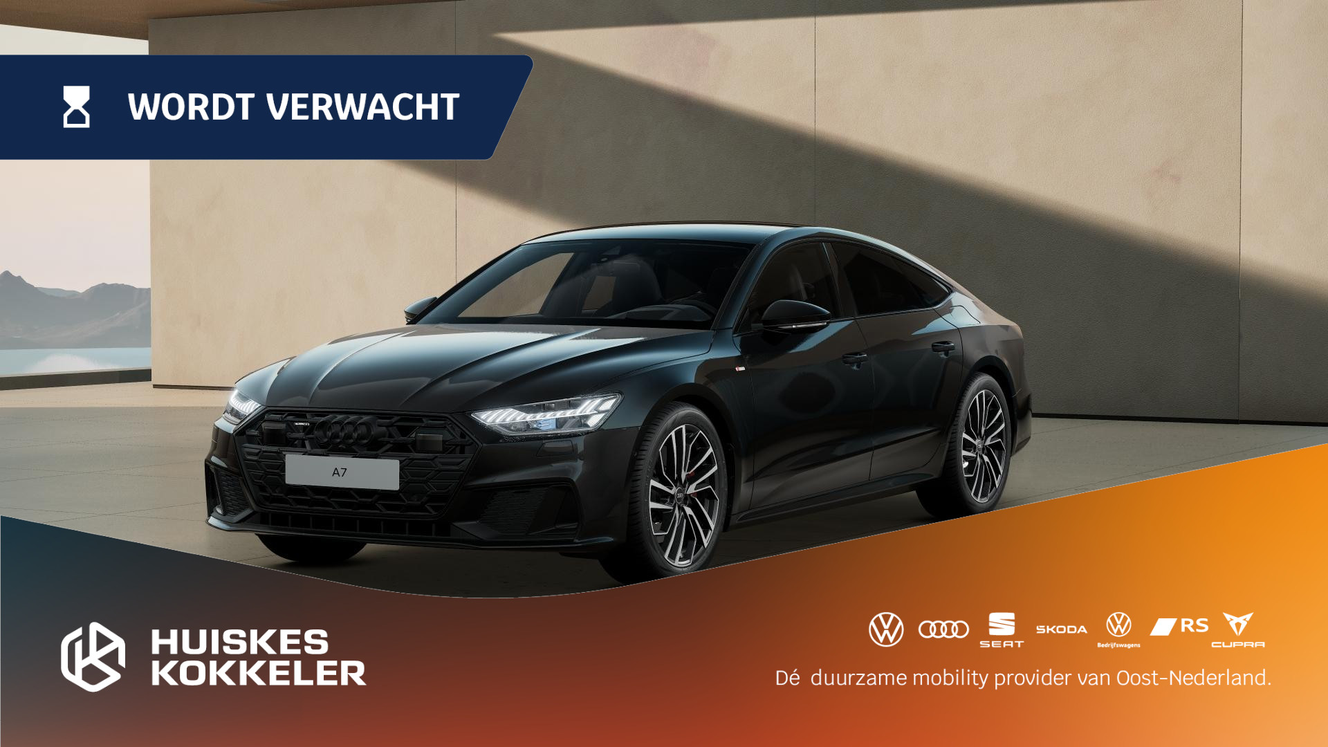 Audi A7 Sportback 55 TFSI e Pro Line S Comp. | Pano | B&O | Head Up | Leder | Adapt. Onderstel | 360cam | Trekhaak | S-Stoelen | Servo | Akoestisch Glas | Stuurverwarming | Standkachel |