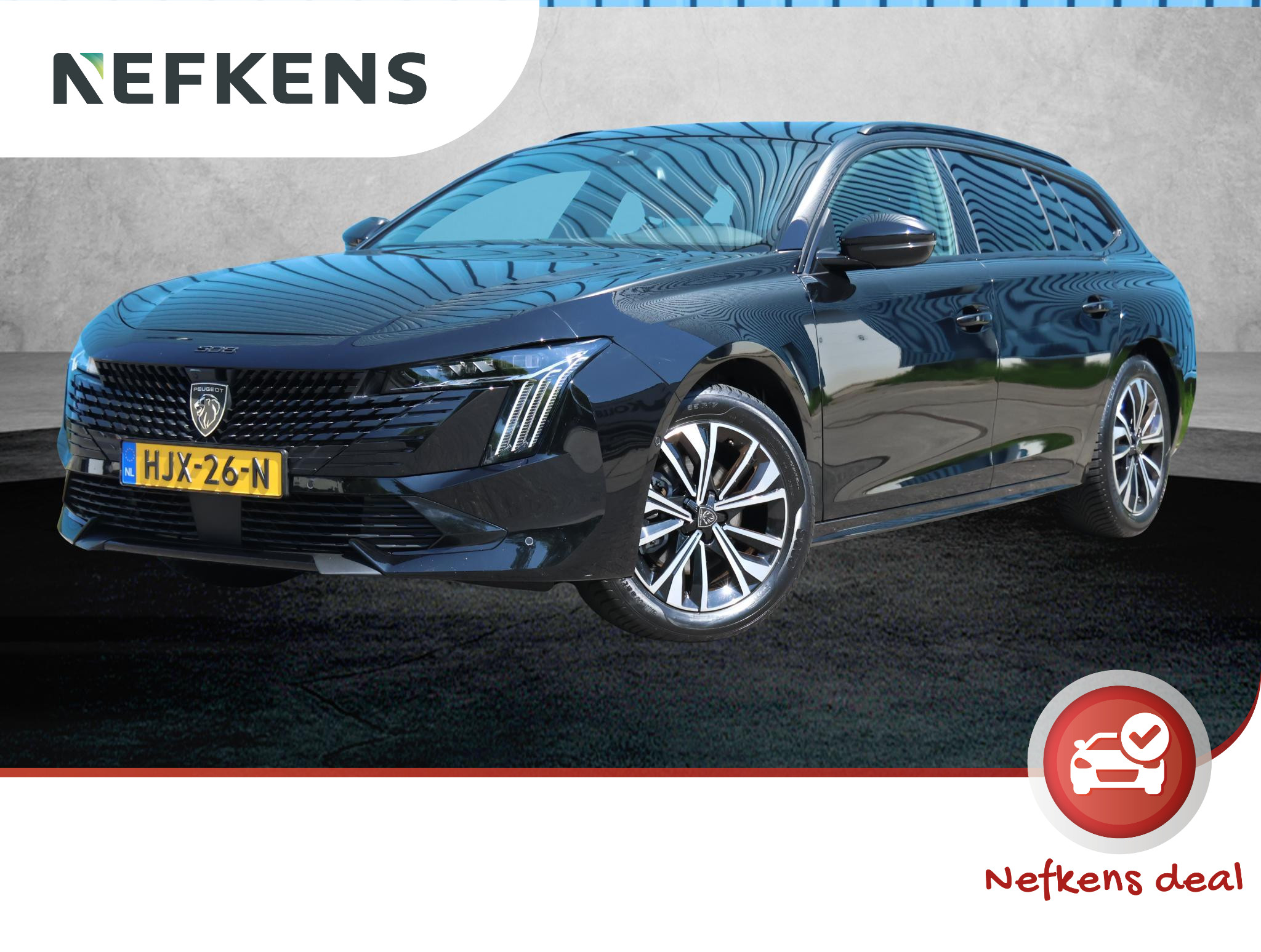 Peugeot 508 SW 1.2 130PK Allure | Navigatie | 360'camera | Parkeersensoren | Keyless | Matrix LED Koplampen | Dodehoek Detectie | Climate Control | Adaptieve Cruise Control | Stoelverwarming | 17" LMV | Apple Carplay/Android Auto |