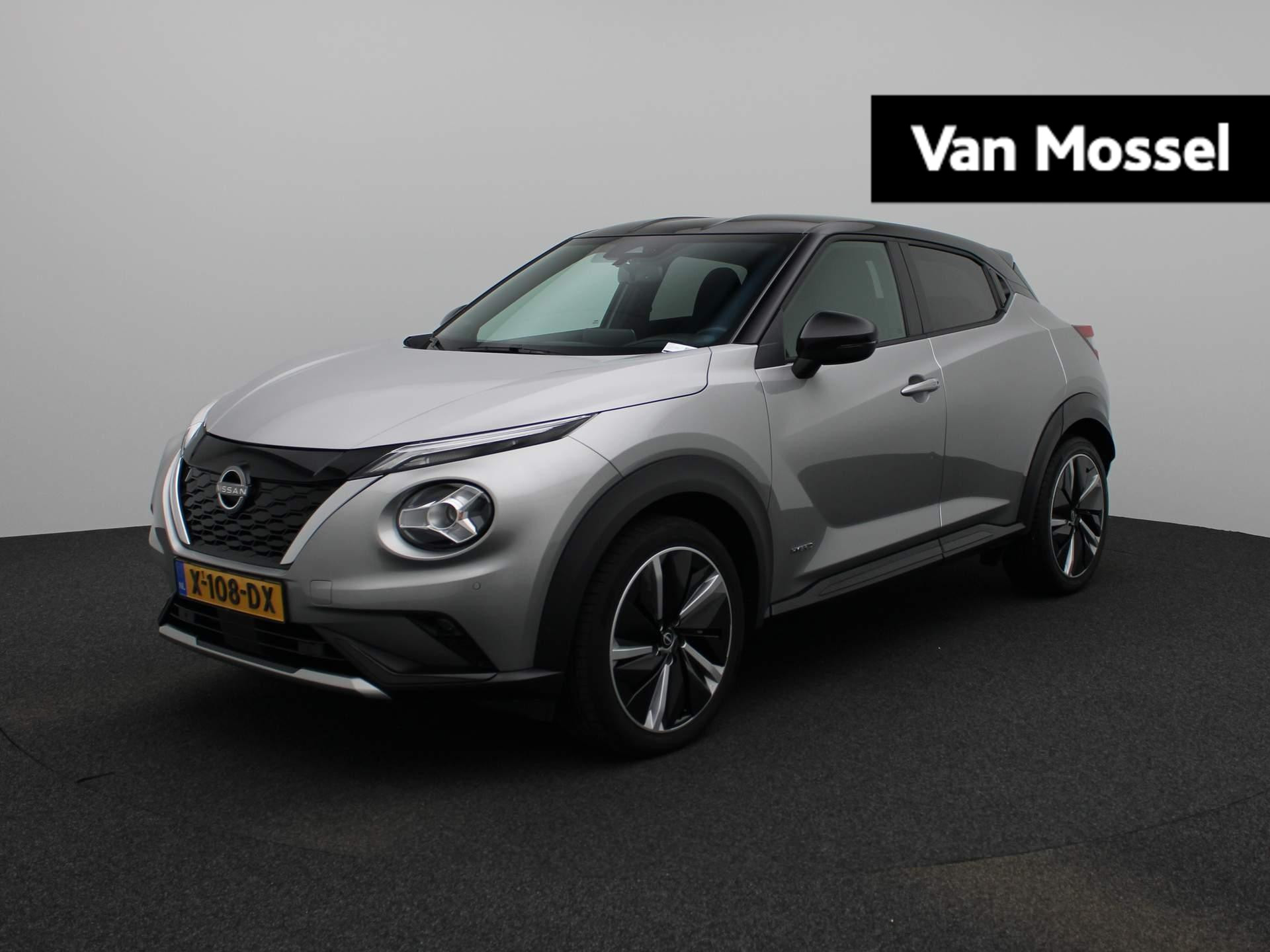 Nissan Juke 1.6 Hybrid N-Design 143pk | Automaat | Navigatie | Achteruitrijcamera | Half-Leder | Parkeersensoren voor & achter | Apple CarPlay & Android Auto