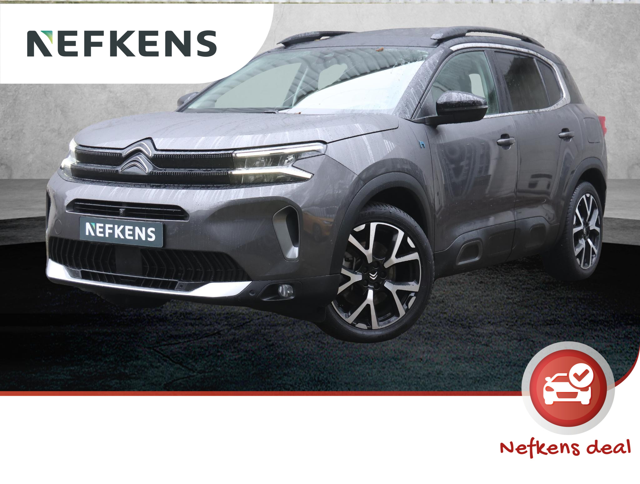 Citroën C5 Aircross 225pk Plug-in Hybrid Business Plus | Achteruitrijcamera | Stoelverwarming | Lederen bekleding | 19" LMV