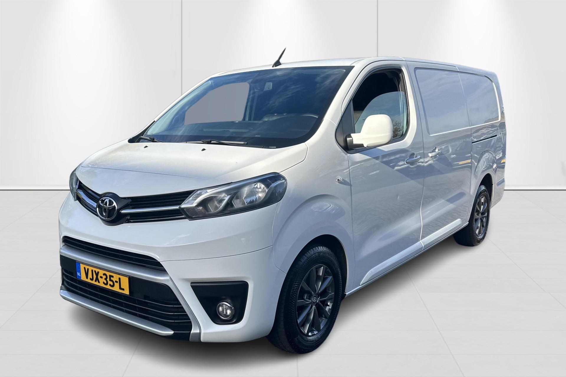 Toyota ProAce Long Worker 2.0 D-4D 177PK PROFESSIONAL AUTOMAAT NAVI CAMERA P-SENSOREN LM-VELGEN 2x SCHUIFDEUR BETIMMERING