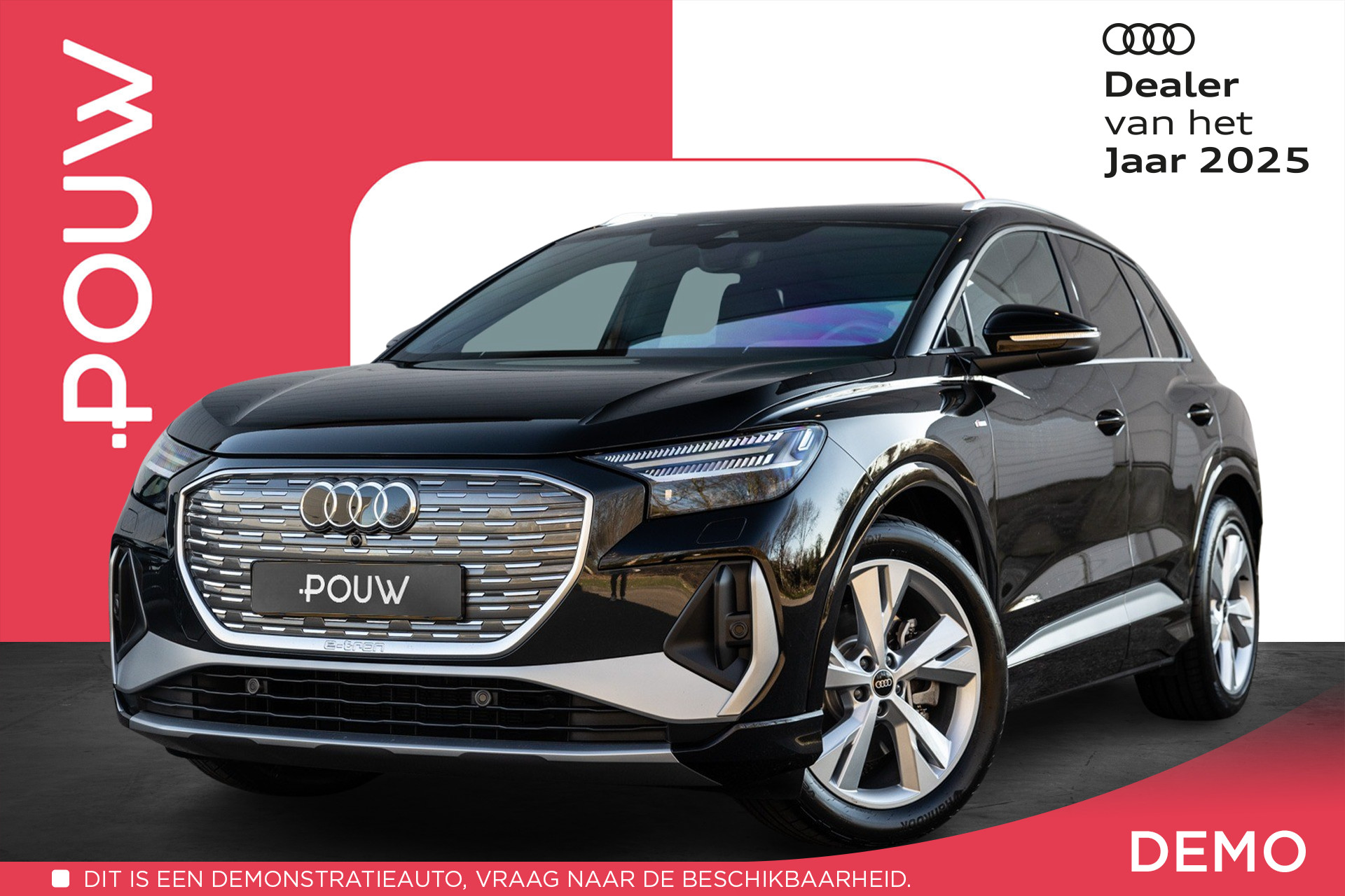 Audi Q4 e-tron 45 286pk quattro S Edition 82 kWh | Warmtepomp | LMV 20" | Panoramadak