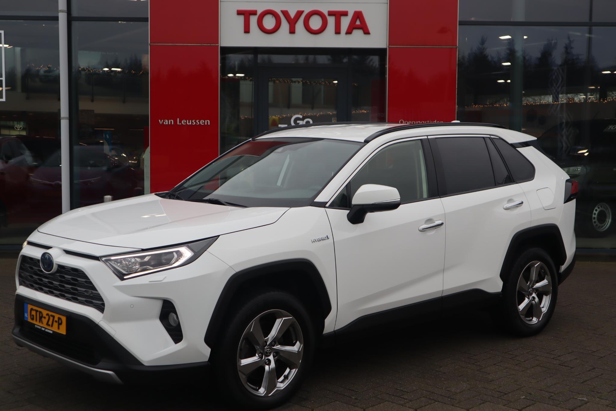 Toyota RAV4 2.5 Hybrid AWD EXECUTIVE STUURWIEL/STOELVERW APPLE/ANDROID BLIND SPOT LEDER EL-STOEL PARK-SENSOREN