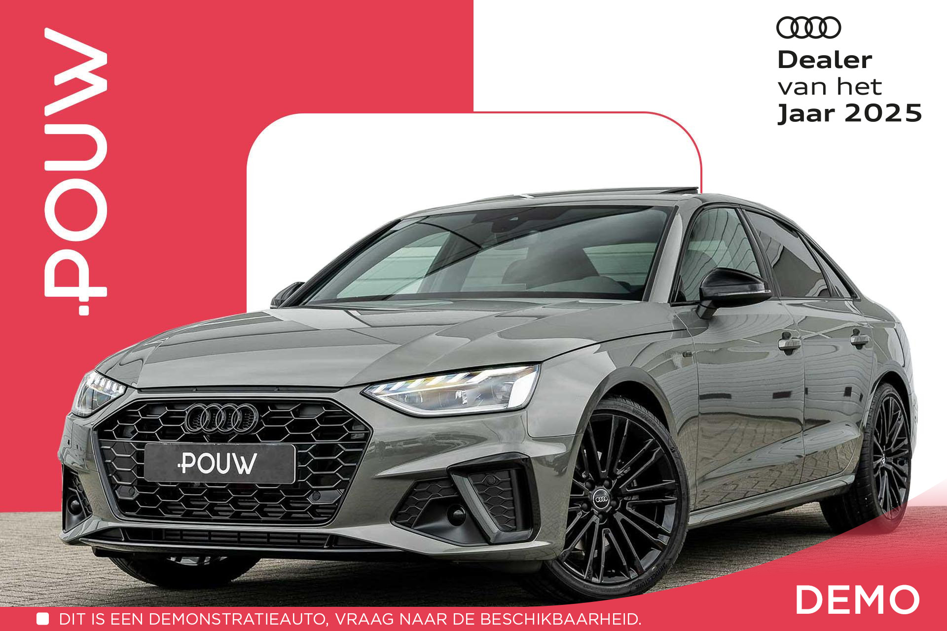 Audi A4 Limousine 35 TFSI 150pk S-tronic S-Line Competition | Trekhaak | Elek. Schuif-/kanteldak