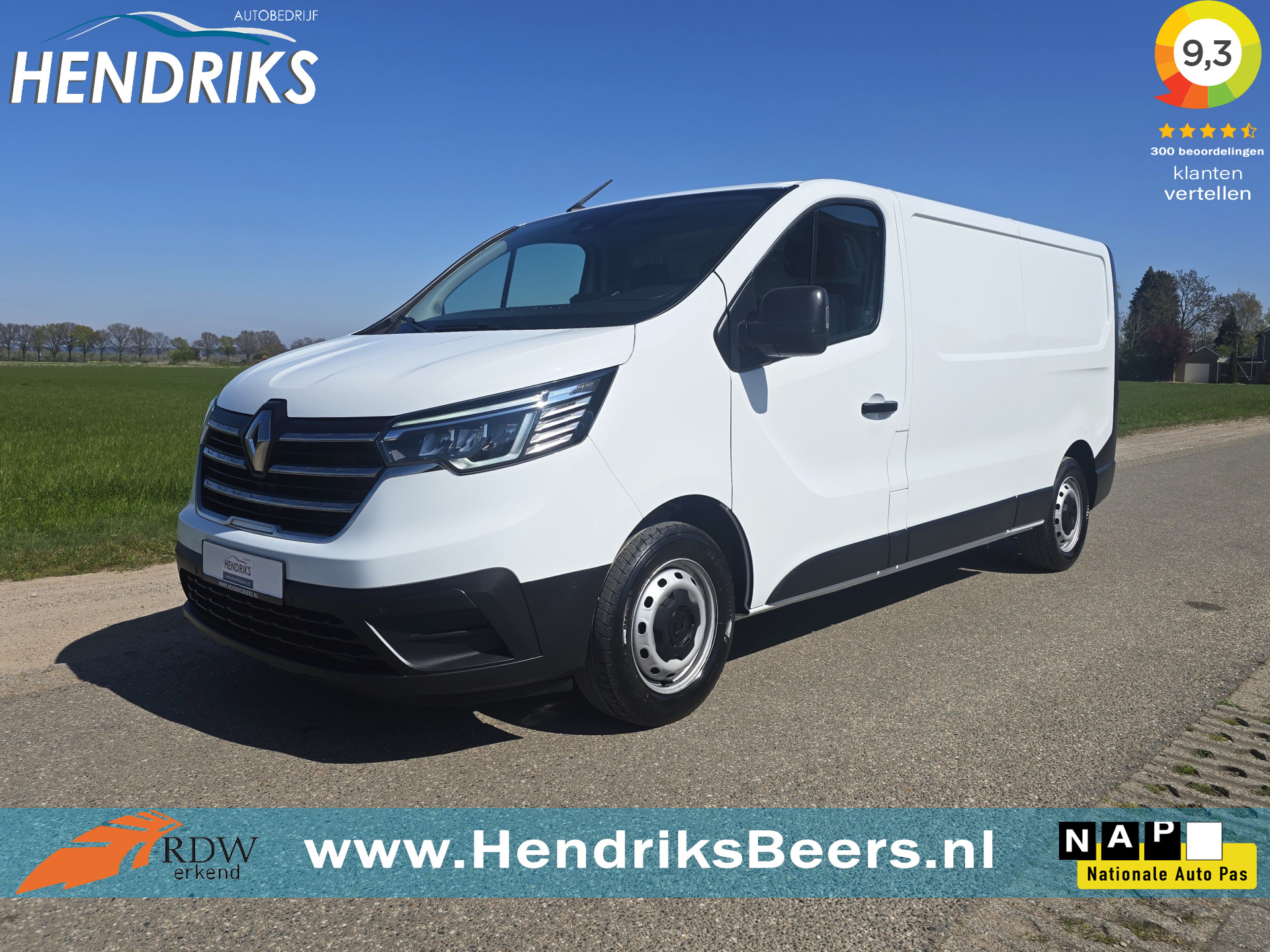 Renault Trafic 2.0 dCi T30 L2 H1 - Euro 6 - 130 Pk - Navi - ParkeerCamera - Airco