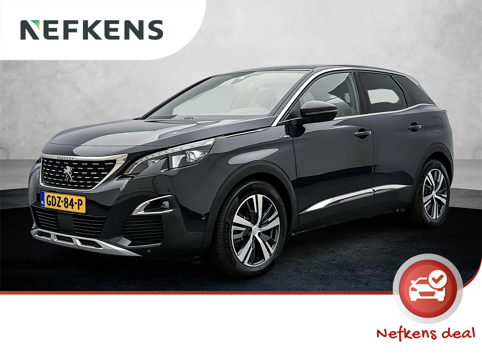 Peugeot 3008 SUV GT-Line 1.6 Plug-in HYbrid 225pk Automaat | Navigatie | Climate Control | Cruise Control | Full Led koplampen | Keyless | Parkeersensoren v+a | Dodehoeksensor | Apple Carplay / Android Auto | DAB+ radio | Donker getint glas | 18" lichtmetalen velgen |