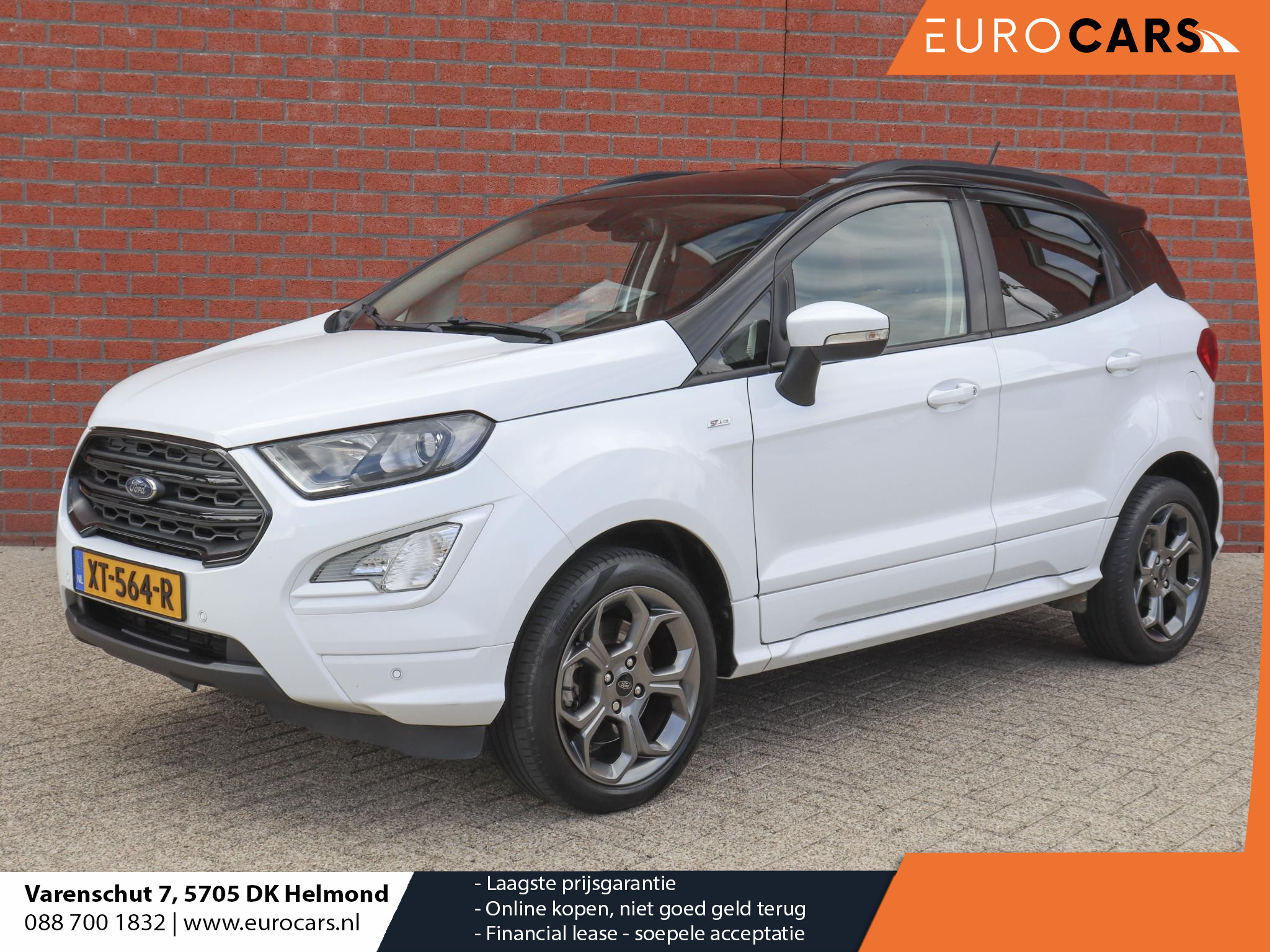 Ford EcoSport 1.0 EcoBoost ST-Line Automaat Airco Navi Cruise Control PDC VA Camera Leder/Alcantara