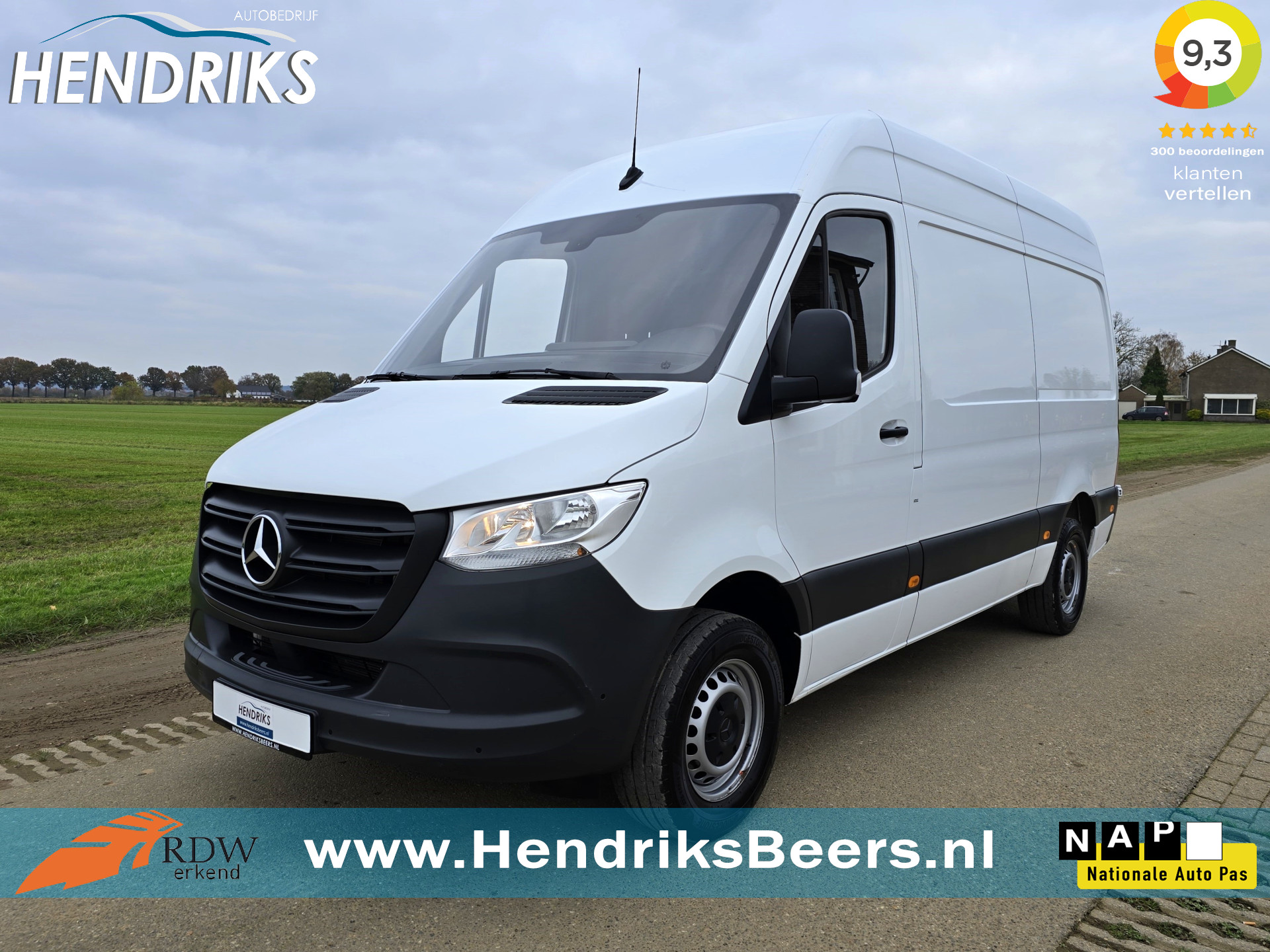 Mercedes-Benz Sprinter 315 CDI L2 H2 RWD - AUTOMAAT - Euro 6 - 150 Pk - MBUX - ParkeerCamera