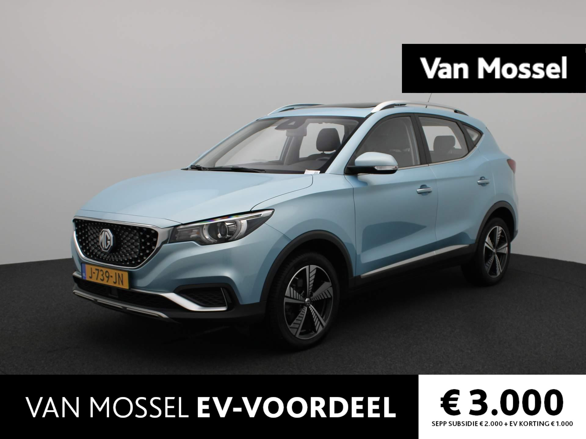 MG ZS-EV Luxury | 1e-Eigenaar | Panoramadak | Leder | Navi | Apple CarPlay | Camera |