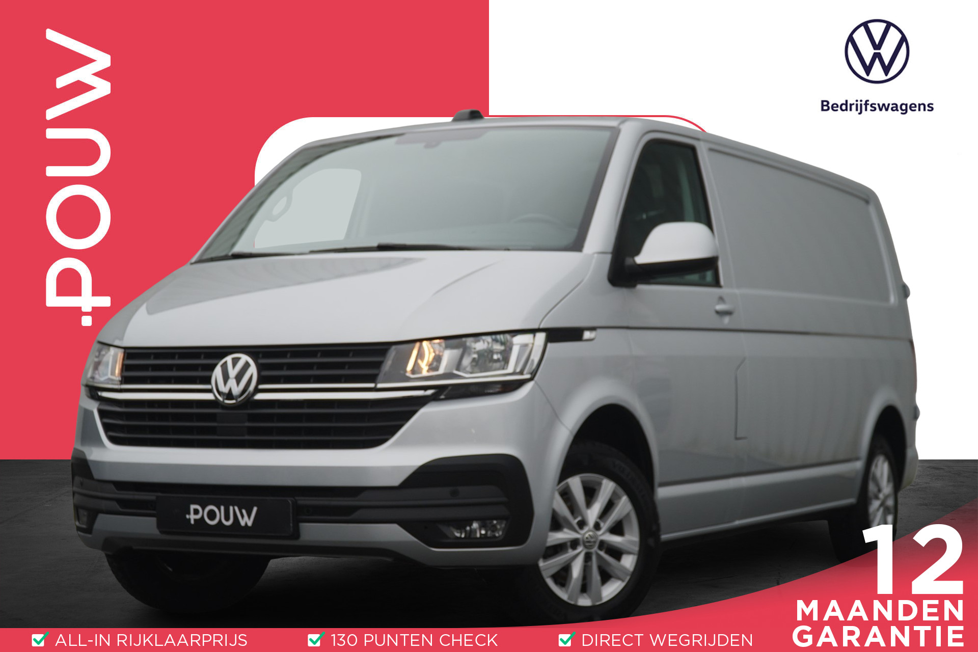 Volkswagen Transporter 2.0 TDI 150pk DSG L2H1 28 Highline | Trekhaak | Navigatie | Apple Carplay/Android Auto