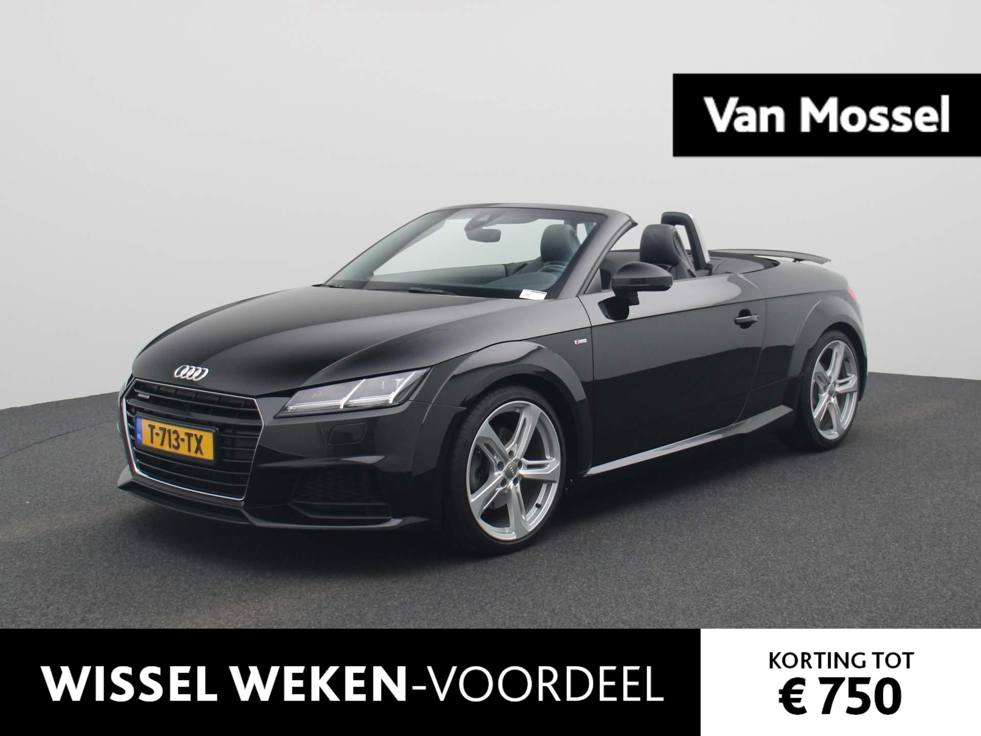 Audi TT Roadster 2.0 TFSI quattro Pro Line S | Half-Leder | Parkeersensoren achter | Stoel/Nek verwarming | Cruise Control |