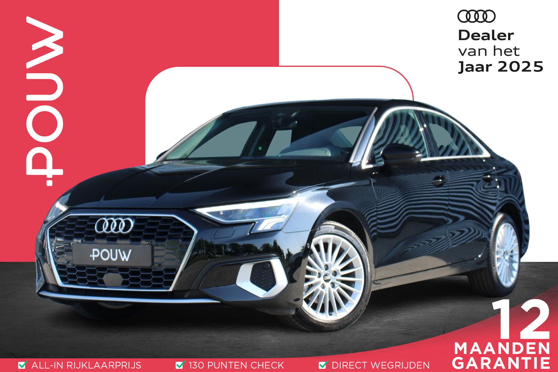Audi A3 Limousine 30 TFSI 116pk Advanced Edition | Parkeerassistent | Apple Carplay/ Android Auto | Virtual Cockpit | Cruise Control