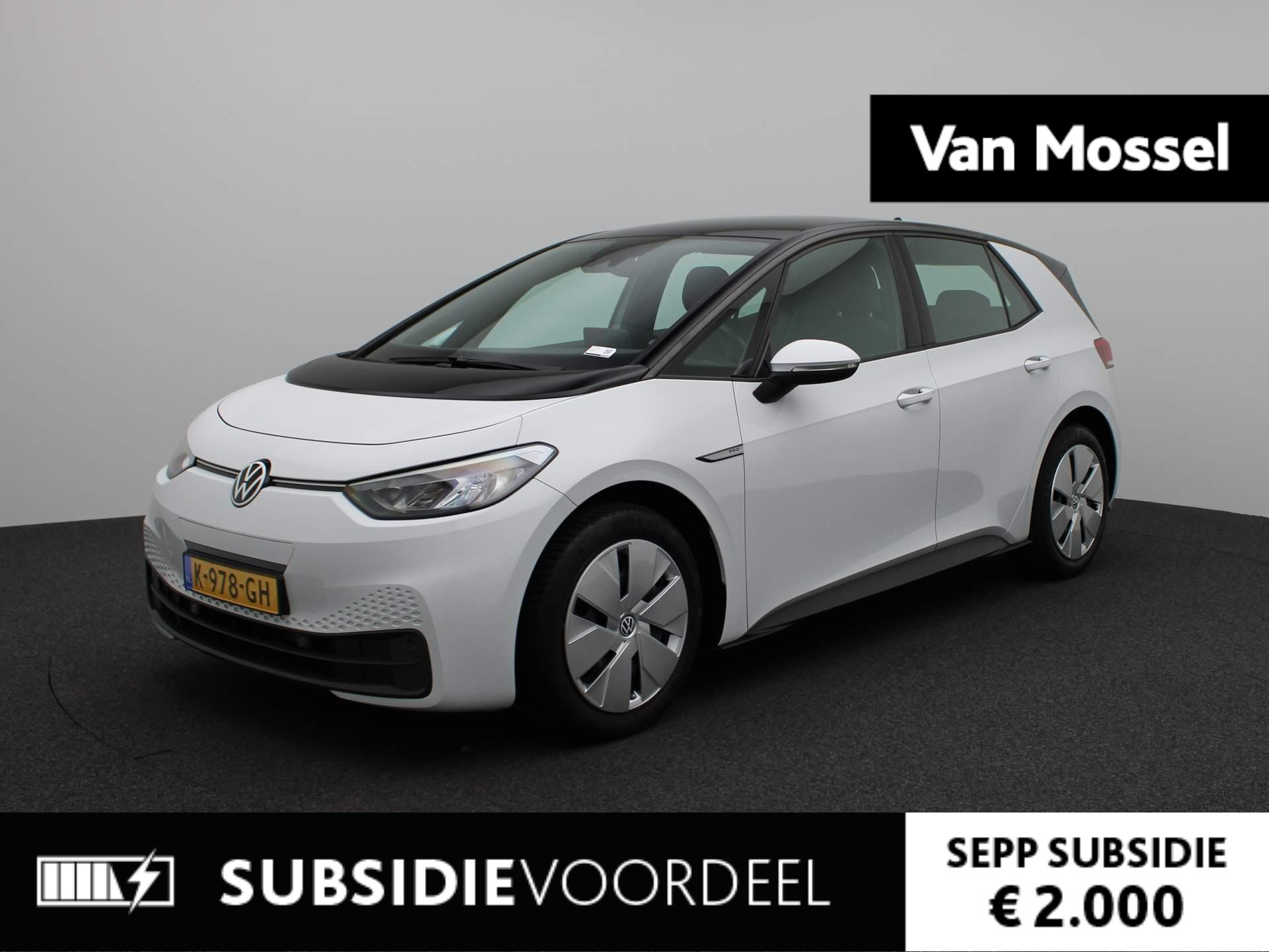 Volkswagen ID.3 Life 58 kWh | Subsidie 2.000,- | Apple-Android Play | Adaptive Cruise | Navi | Keyless | PDC V+A | LED |