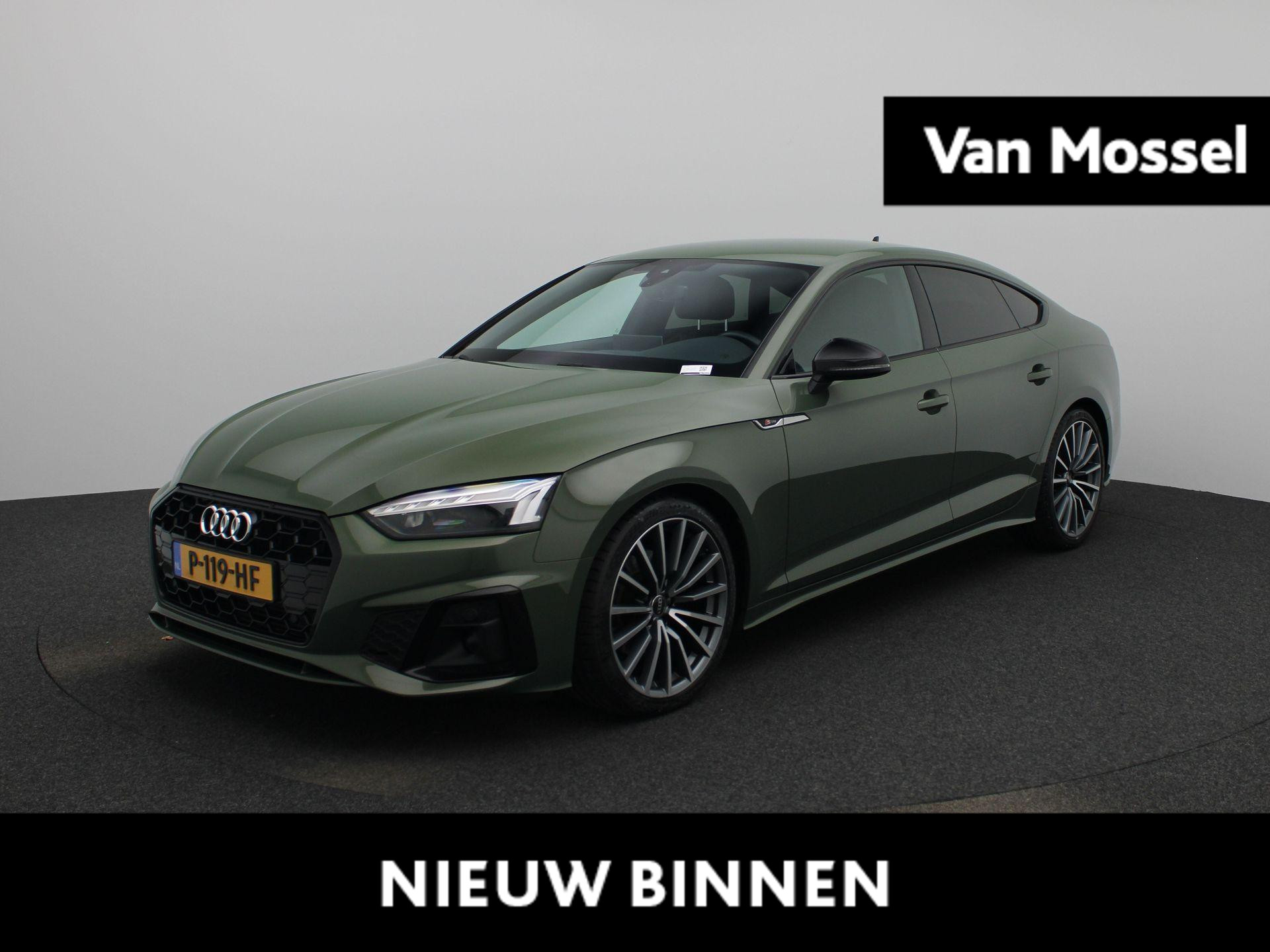 Audi A5 Sportback 35 TFSI S edition Competition 150 PK | S-line | Automaat | Navigatie | Cruise Control | Climate Control | Stoelverwarming | Virtual Cockpit | LED Matrix | Lichtmetalen velgen | Privacy glass |