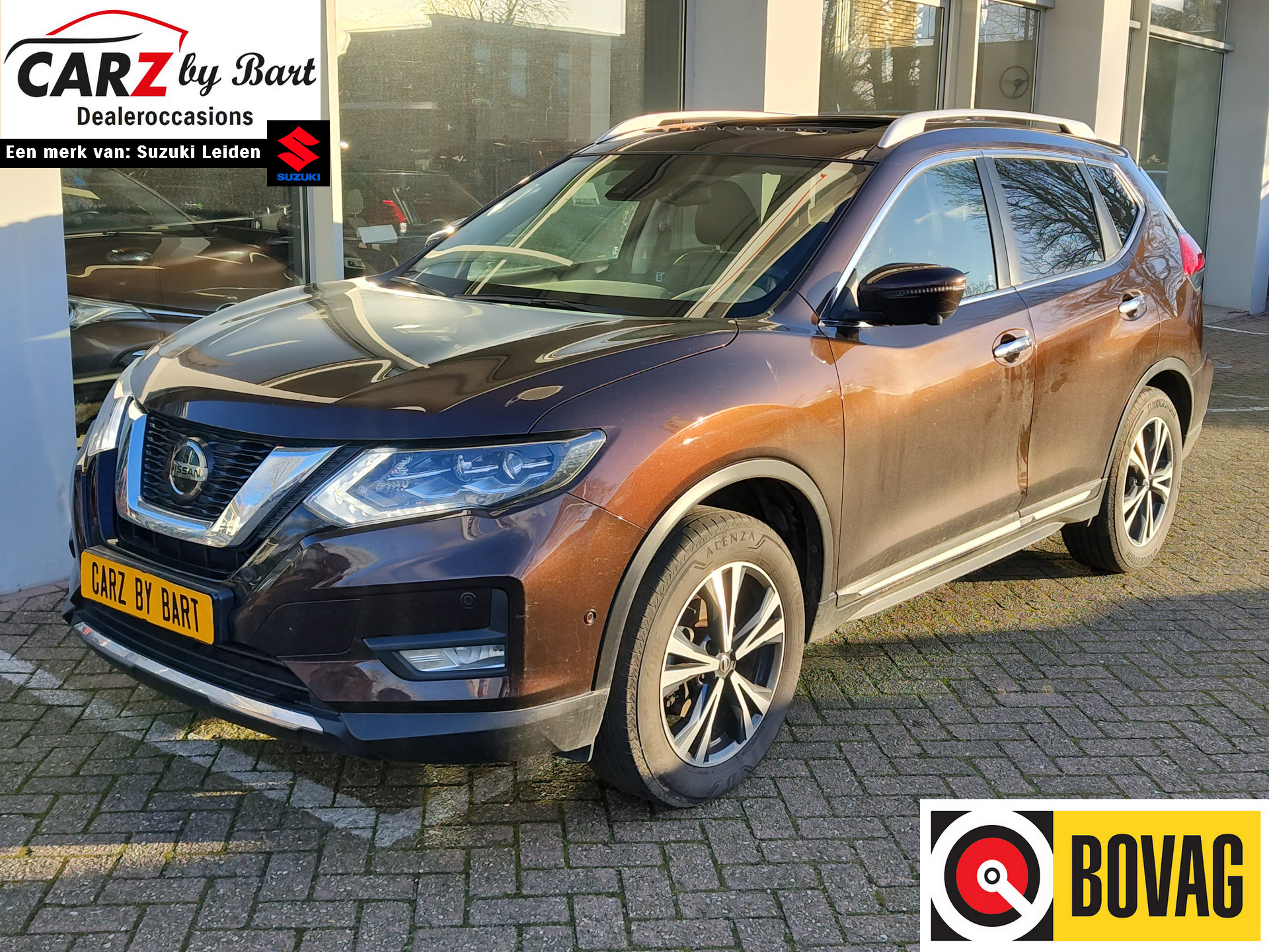 Nissan X-Trail 1.3 DIG-T TEKNA AUTOMAAT Open dak | Leder | Trekhaak | 360 Camera