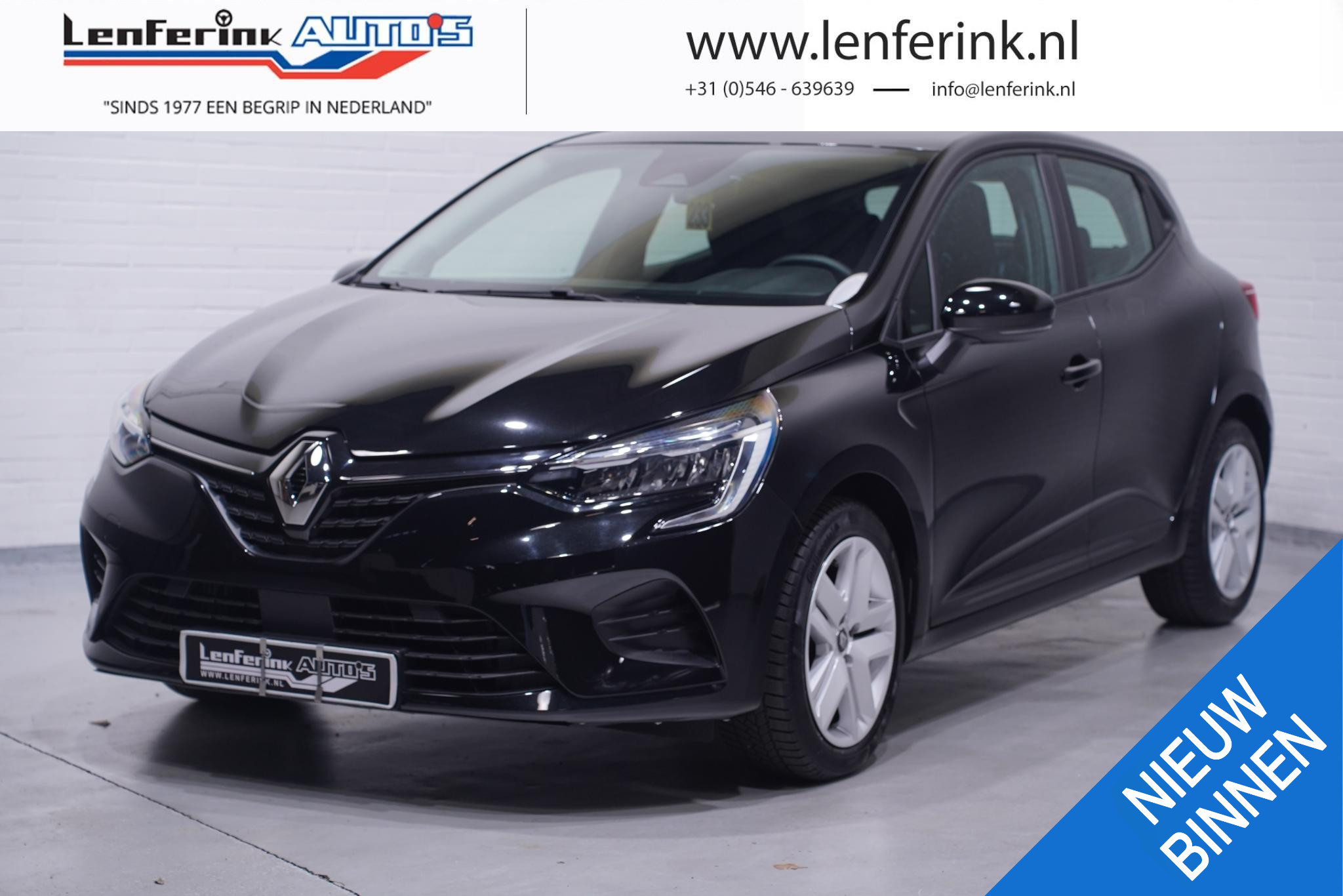 Renault Clio 1.0 TCe Zen Full map Navi Led koplampen PDC Apple Carplay 1e Eigenaar NAP